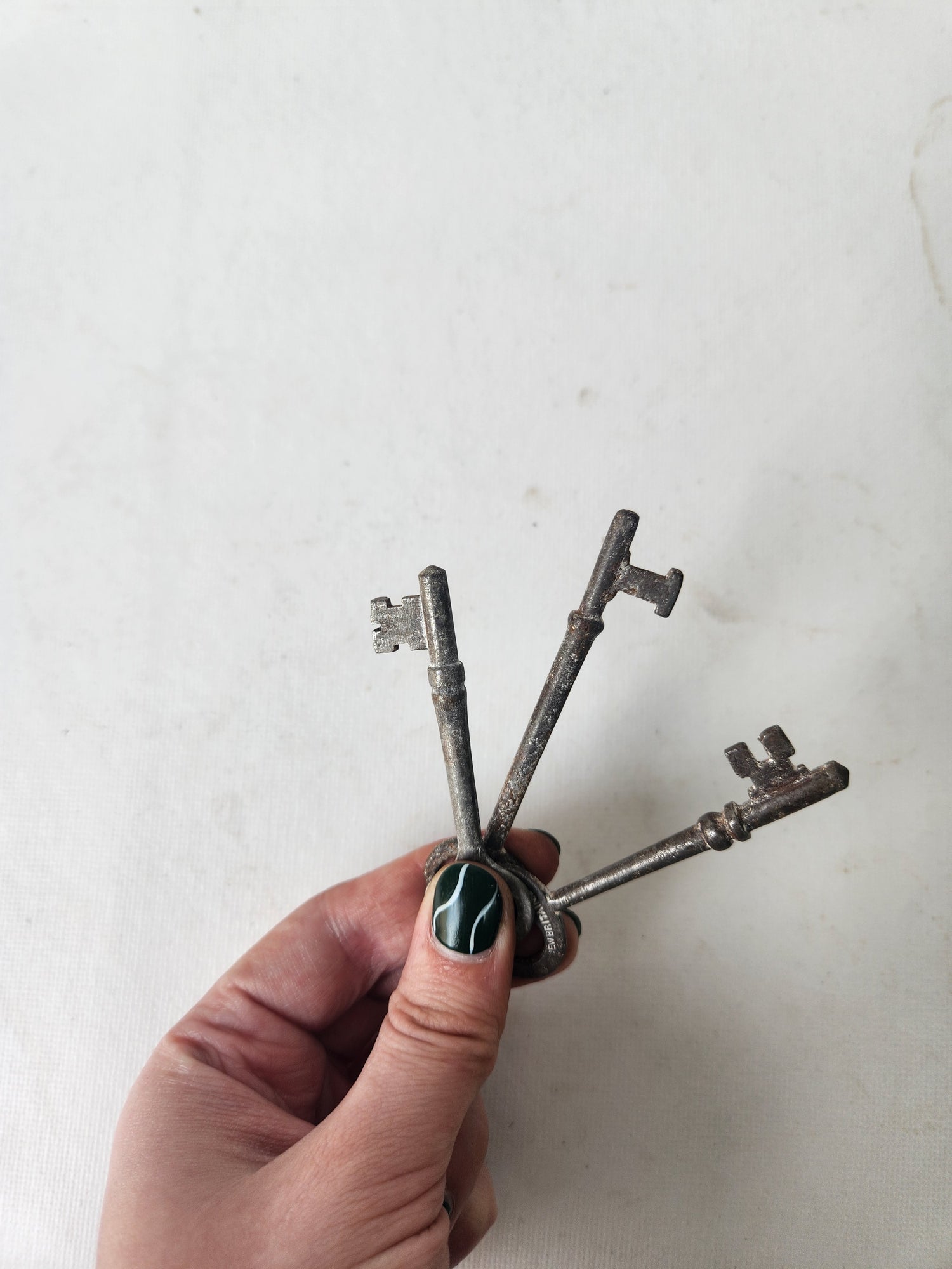 47 vintage keys, collection lot US skeleton antique optometry obsolete  companies