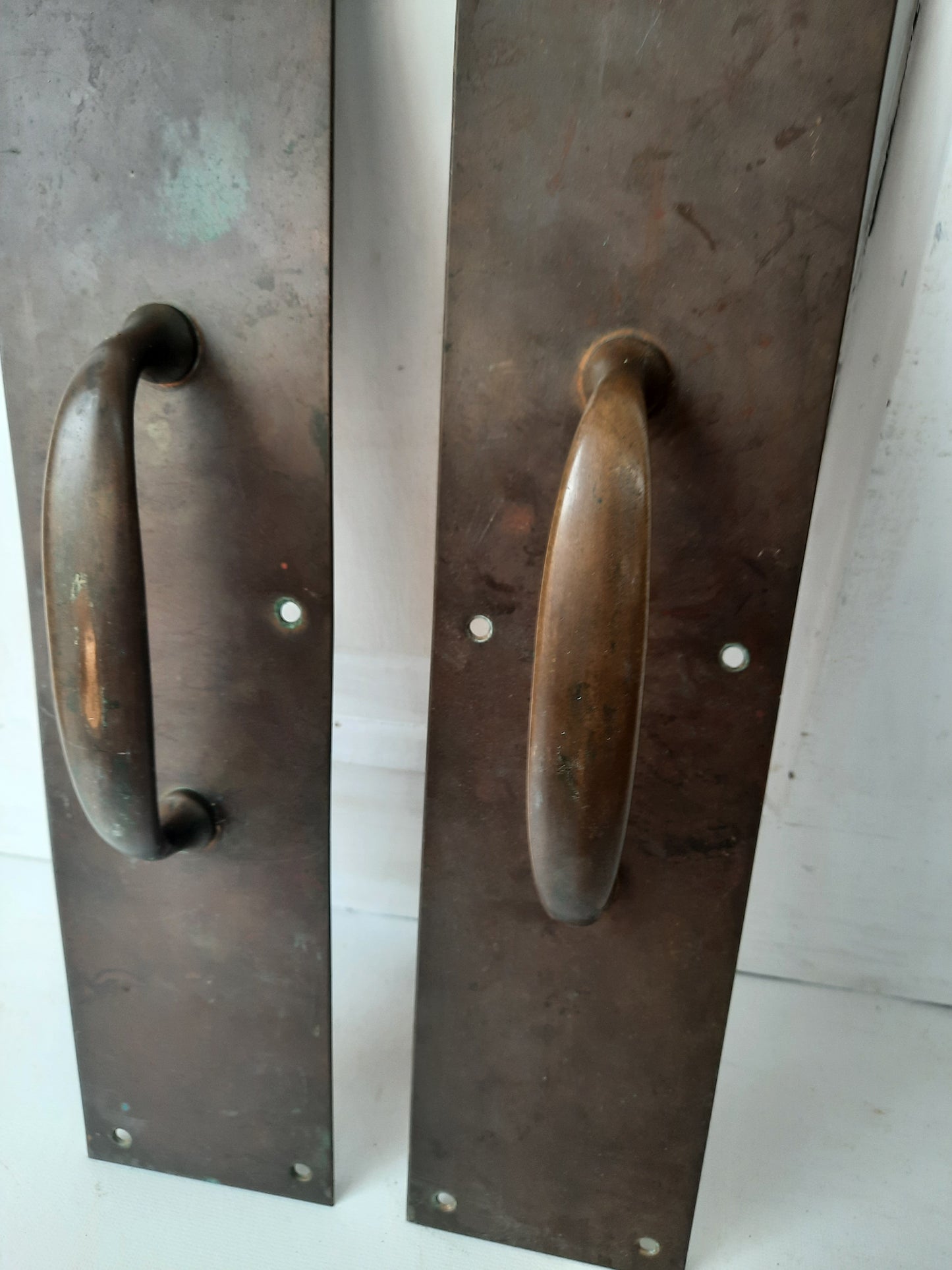 Bronze Plain Door Pulls, Brass Door Pulls, Large Door Pull Handles 022101
