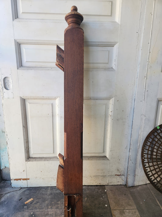 Antique Newel Post, Staircase Post, Staircase Newel, Stair Case Post 032102