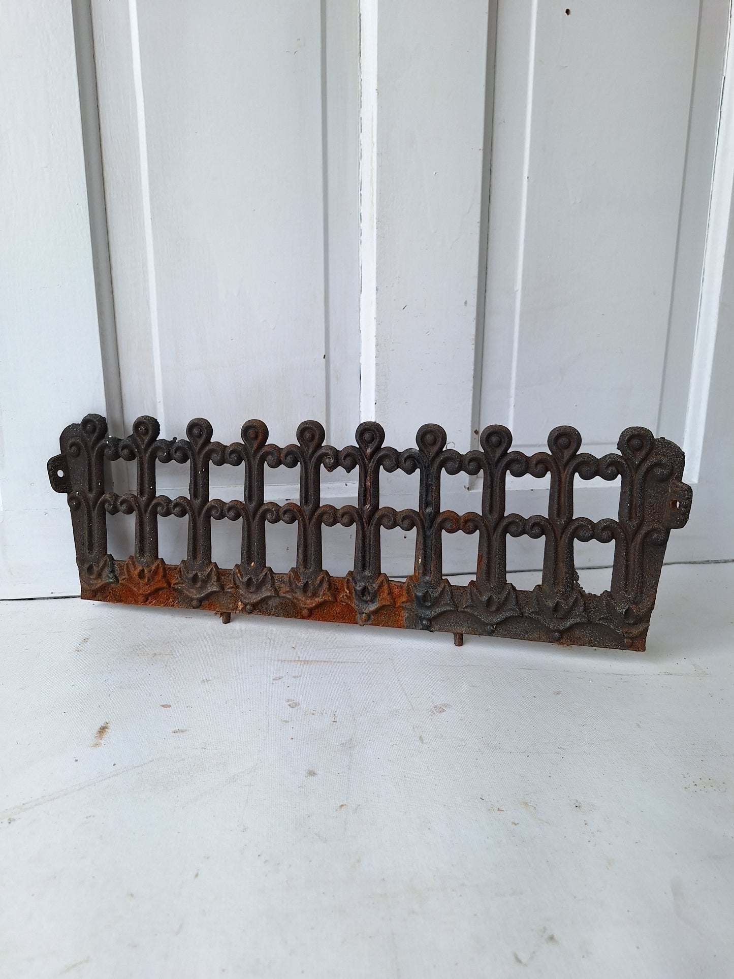 Fireplace Grate Screen, Iron Log Grate Metal Coal Grate 050204