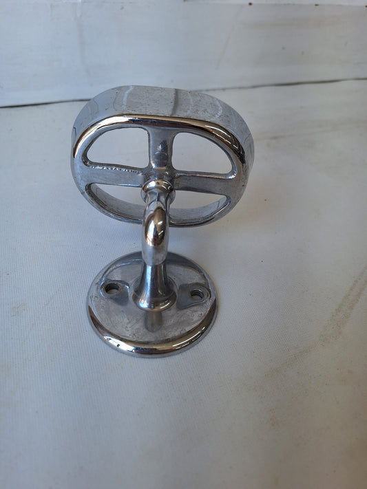 Vintage Chrome Soap Dish, Vintage Soap Holder, Bar Soap Holder, Chrome Bathroom, Vintage Bathroom, Nickel Plated Brass 052407