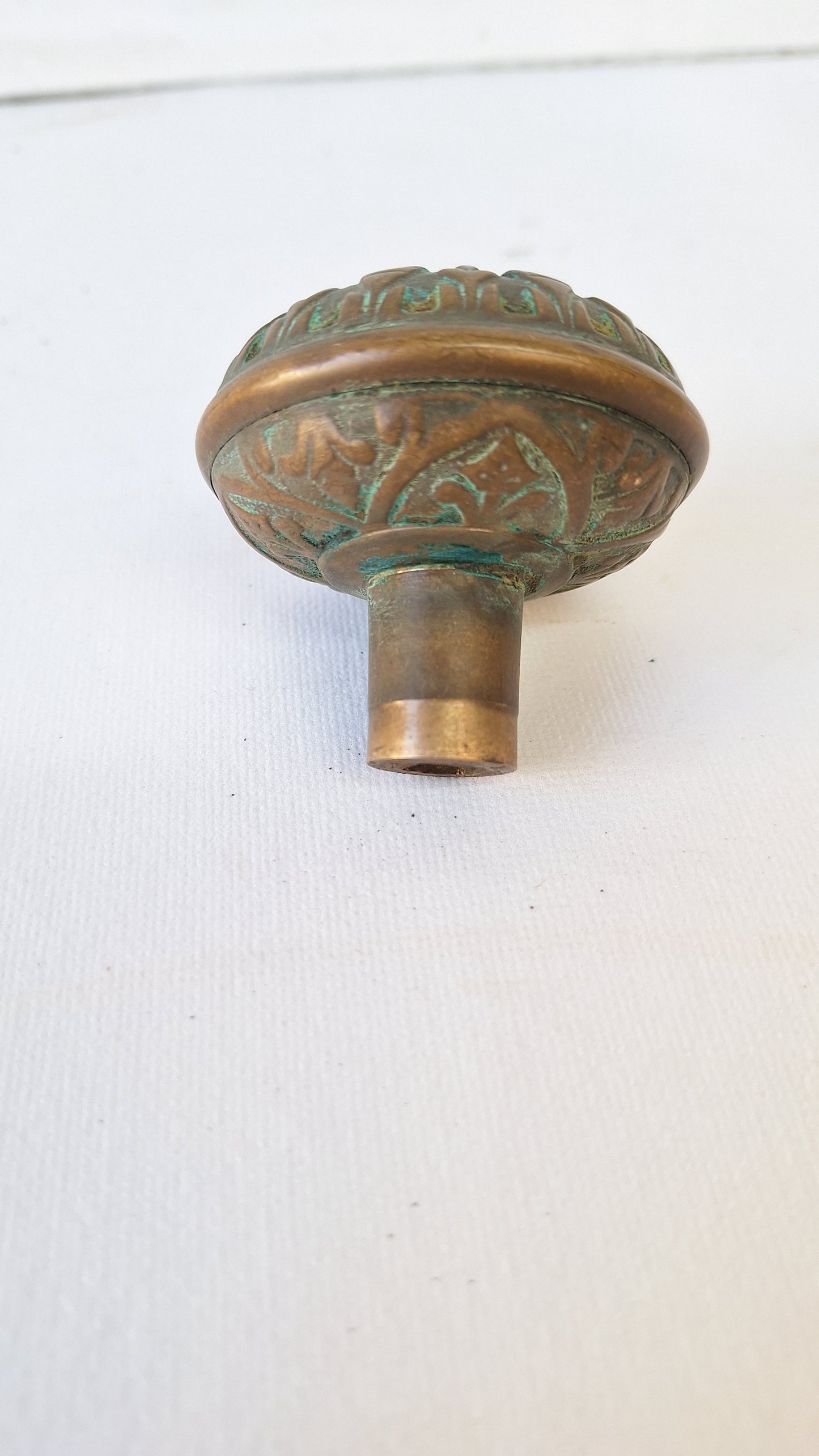 Antique Butterfly Doorknob, Victorian Era Butterfly Door Knob, Antique Bronze Door Pull, Butterfly Hardware 101602