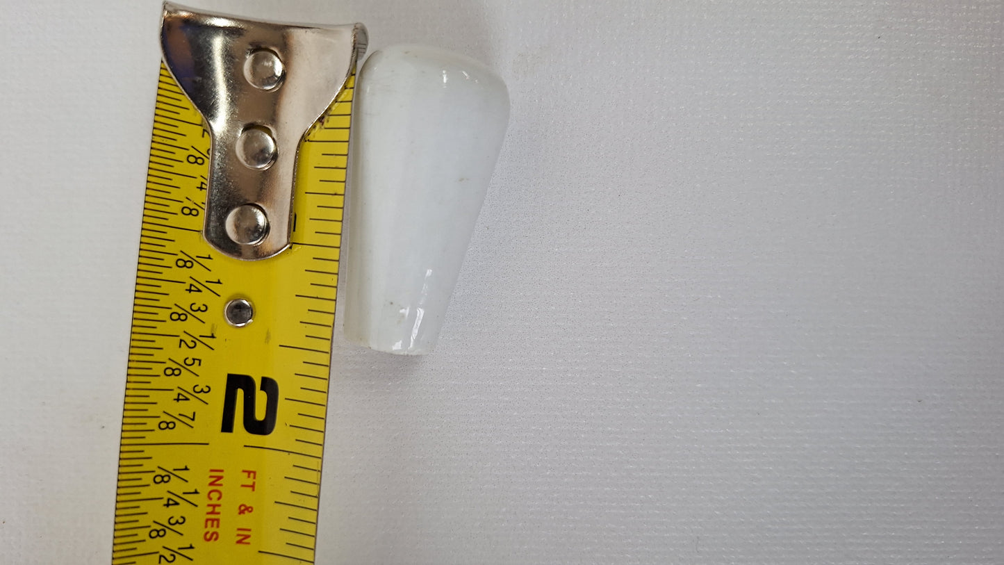 Antique City Water Faucet Knob, Vintage Porcelain City Sink Handle, Bathroom Sink Knob 111605