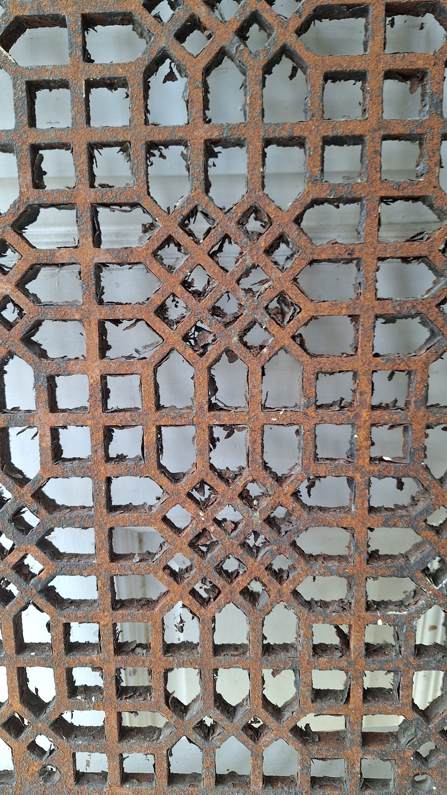 Cold Air Return, 18 x 26 inch grate, Large Antique Vent Cover, Cast Iron Grate 021101