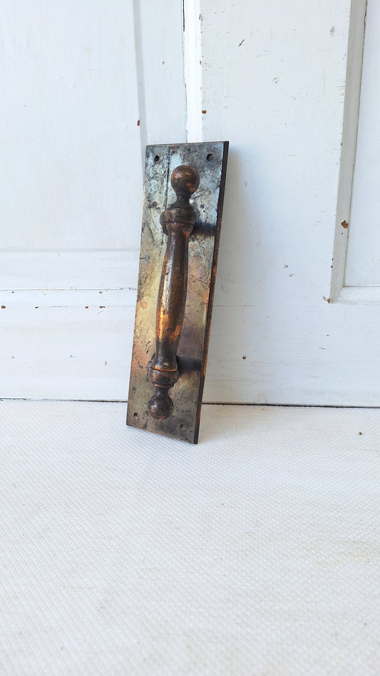 Antique Bronze Push Pull Handle, Swinging Door Pull, Commercial Door Hardware 050807