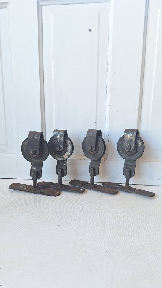 Four Bi Folding Door Rollers, Bi Fold Door Wheels, Pocket Door Wheels, Pocket Door Roller 070505
