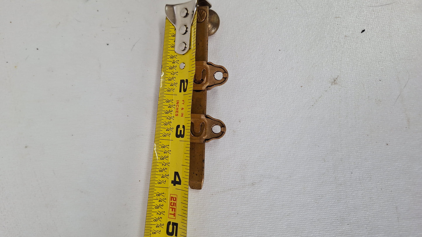 Short Antique French Door Slide Bolt, Iron Slide Bolt Locks for Double Doors