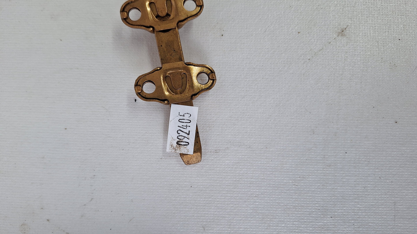 Short Antique French Door Slide Bolt, Iron Slide Bolt Locks for Double Doors