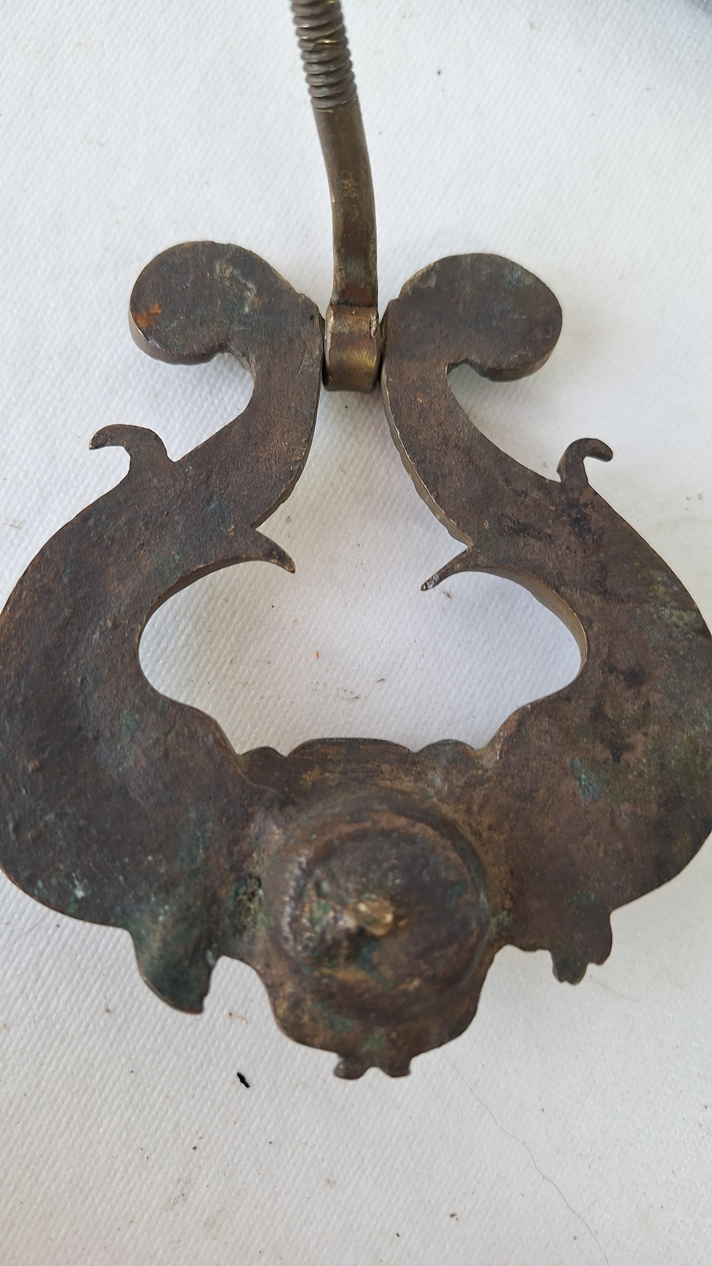 Antique Bronze Door Knocker, Mythical Creature Design Door Knocker Hardware
