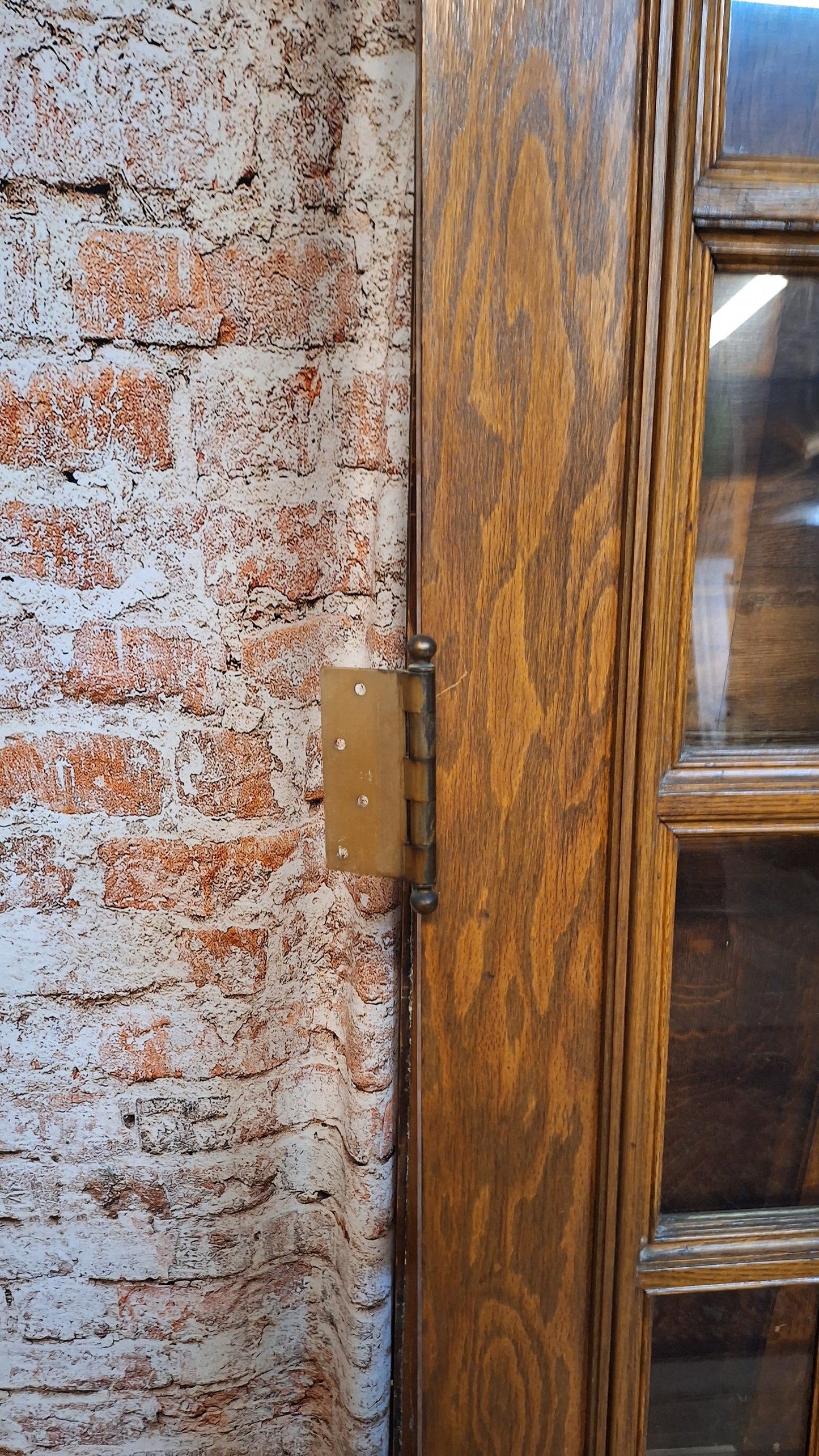 60 x 84" Antique French Door Pair, Set of French Double Glass Doors