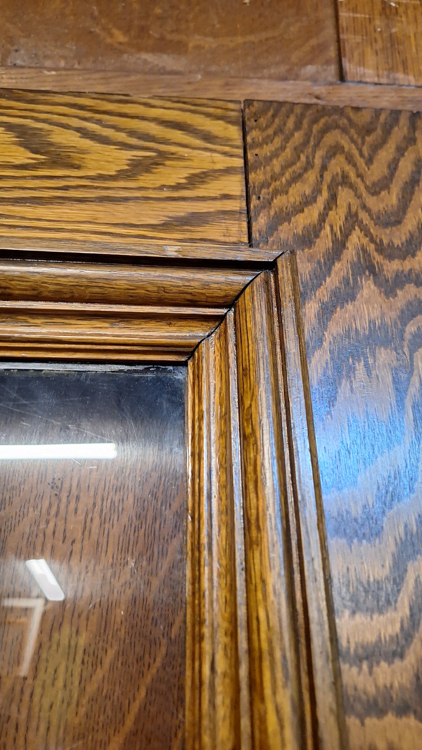60 x 84" Antique French Door Pair, Set of French Double Glass Doors