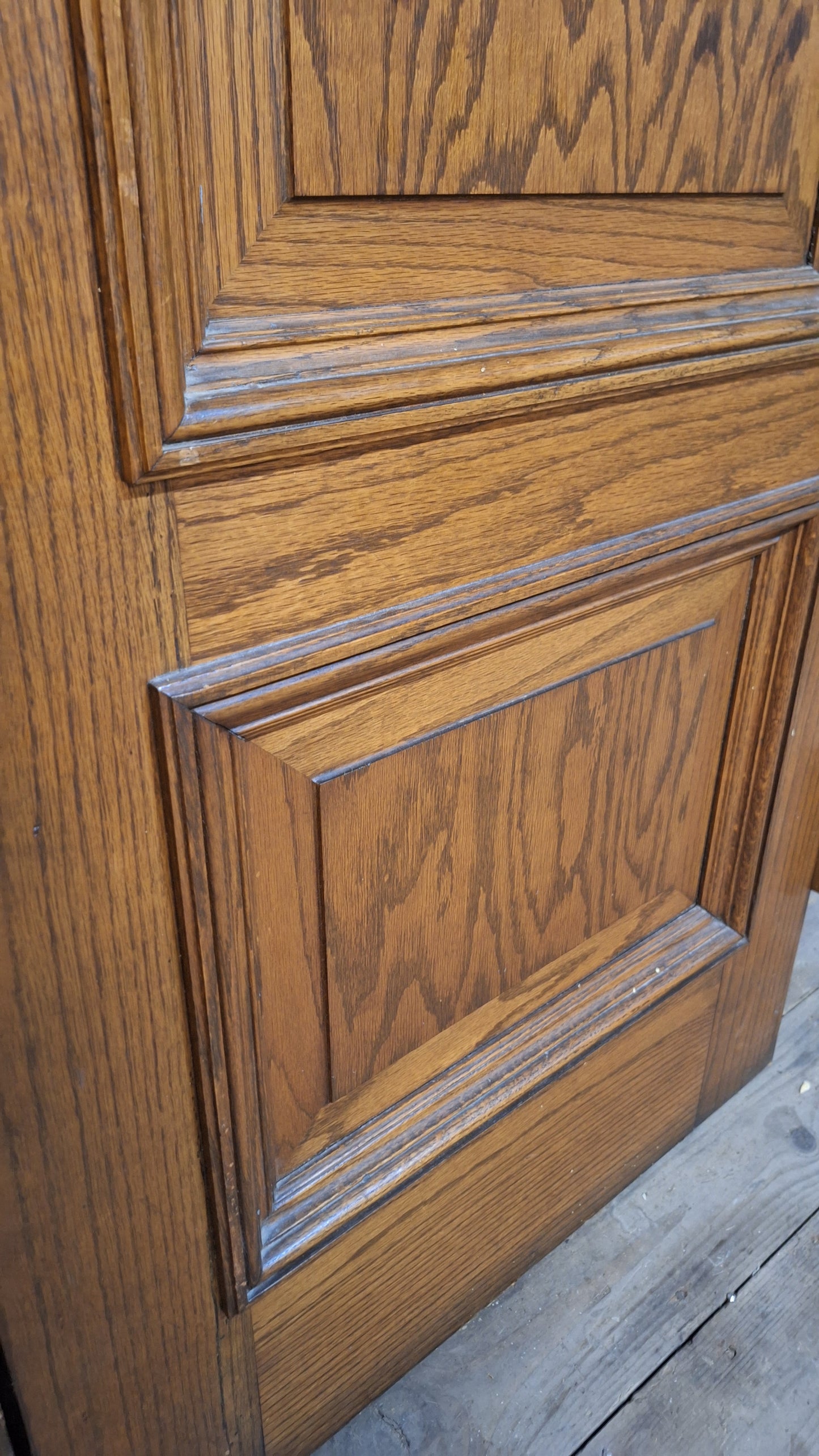 Double Arched Church Door Set, Large Solid Wood Arch Top Double Doors