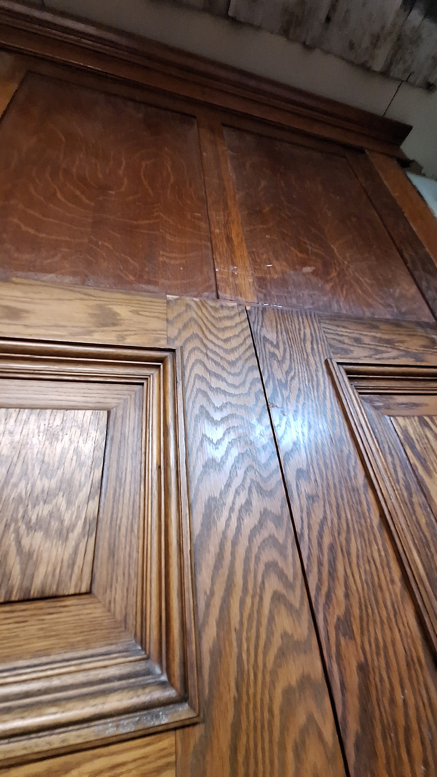 60" Pair of Vintage Doors, Vintage Double Doors 83" Tall