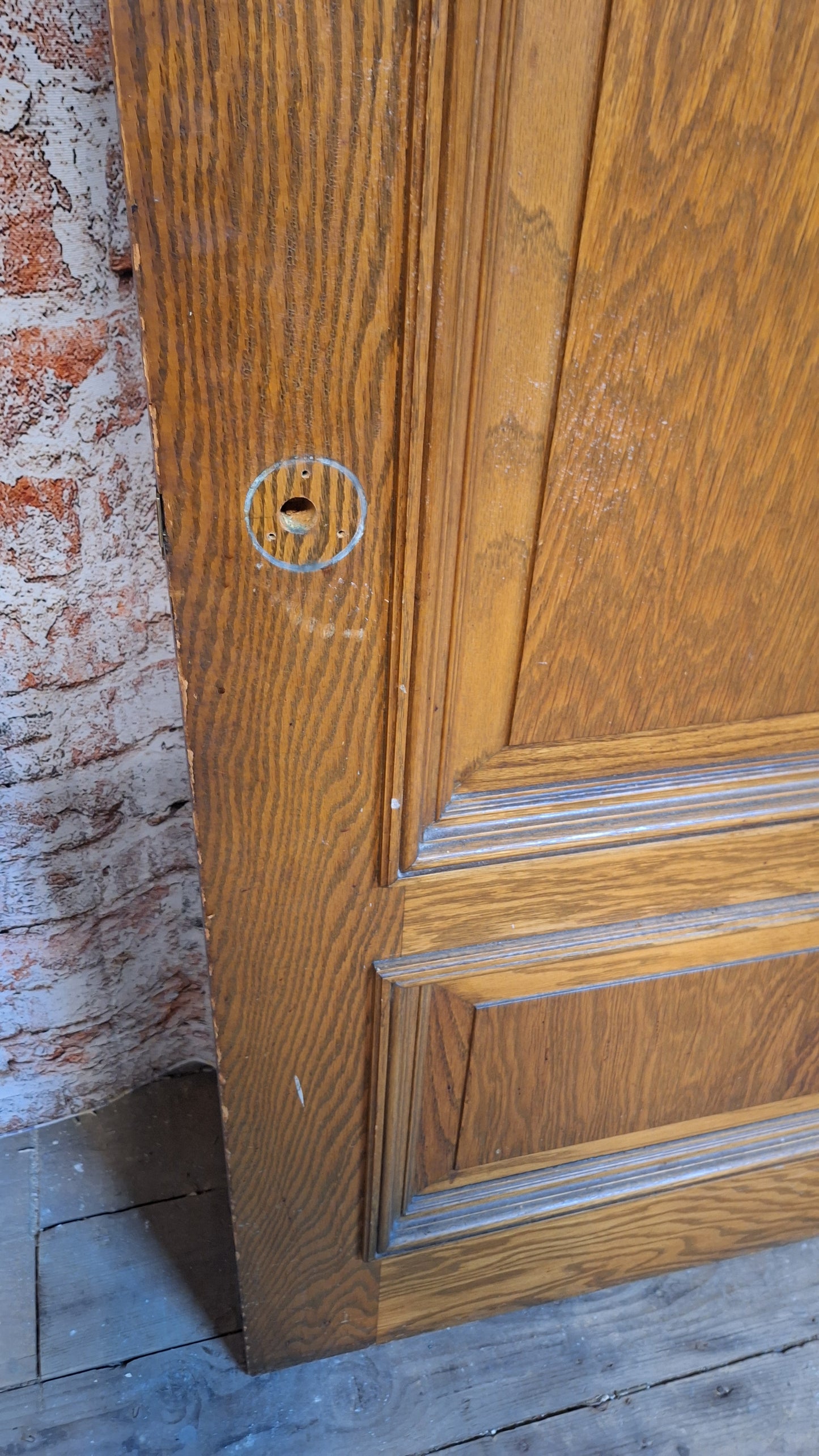 60" Pair of Vintage Doors, Vintage Double Doors 83" Tall