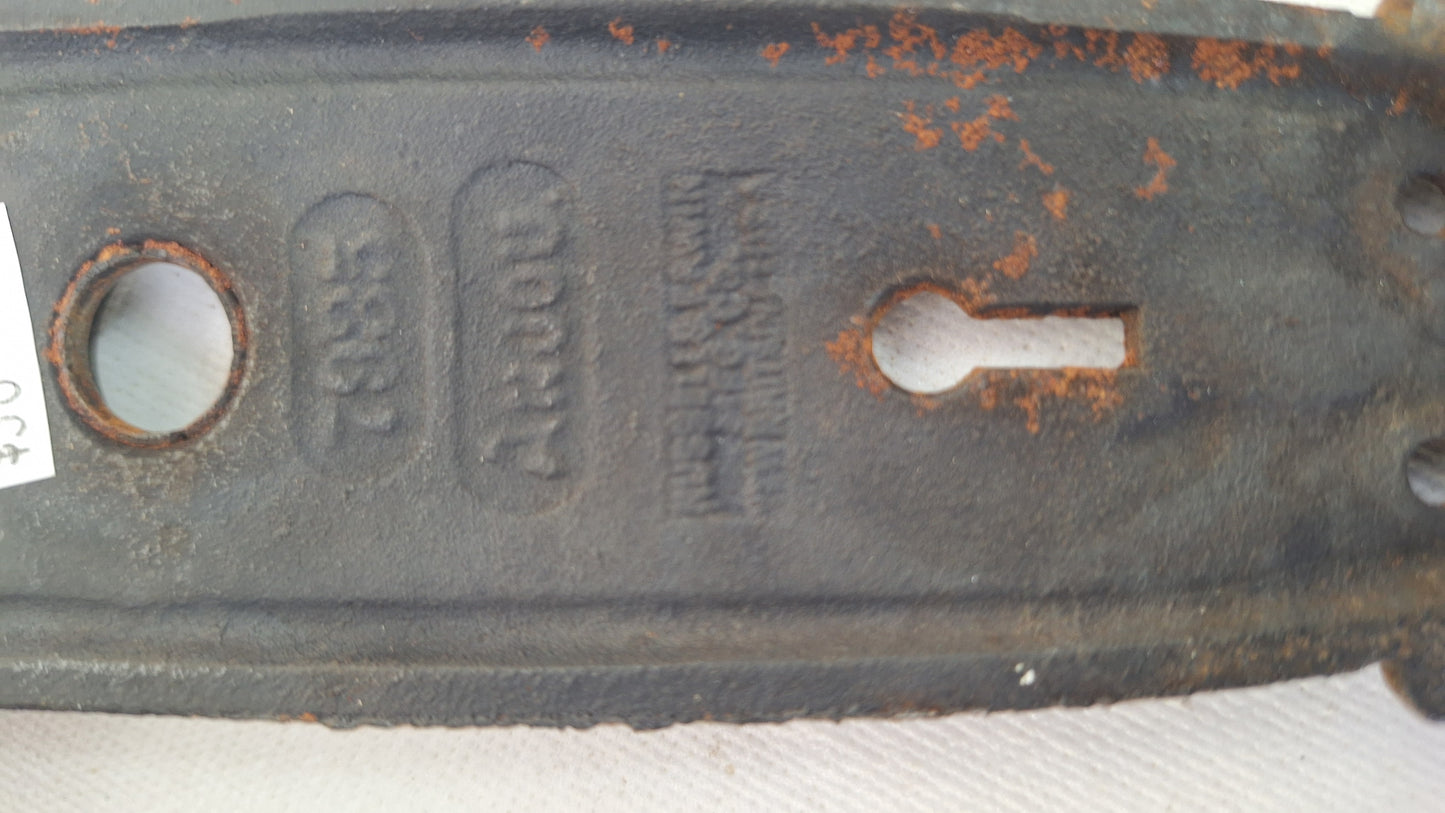 Ornate Iron Door Plates, Cast Iron Door Knob Escutcheon Plates