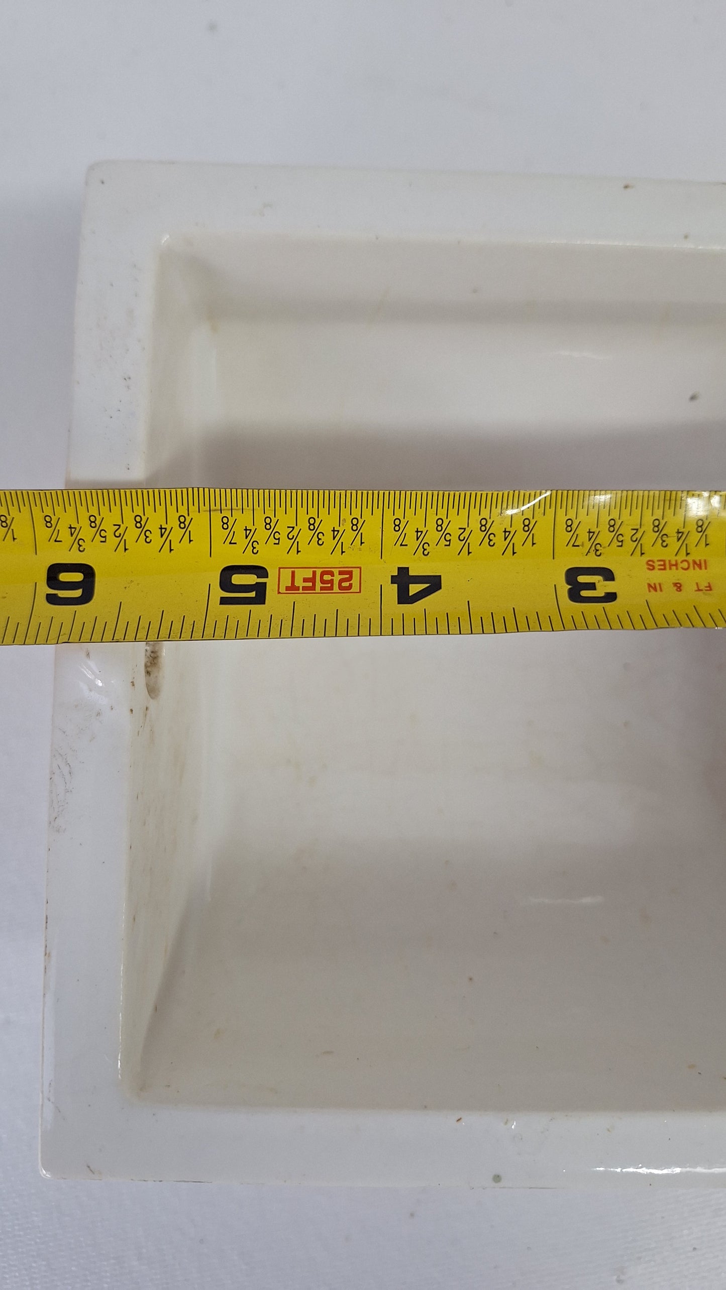 Antique Fairfacts Porcelain Toilet Paper Holder, Vintage White Toilet Paper Dispenser