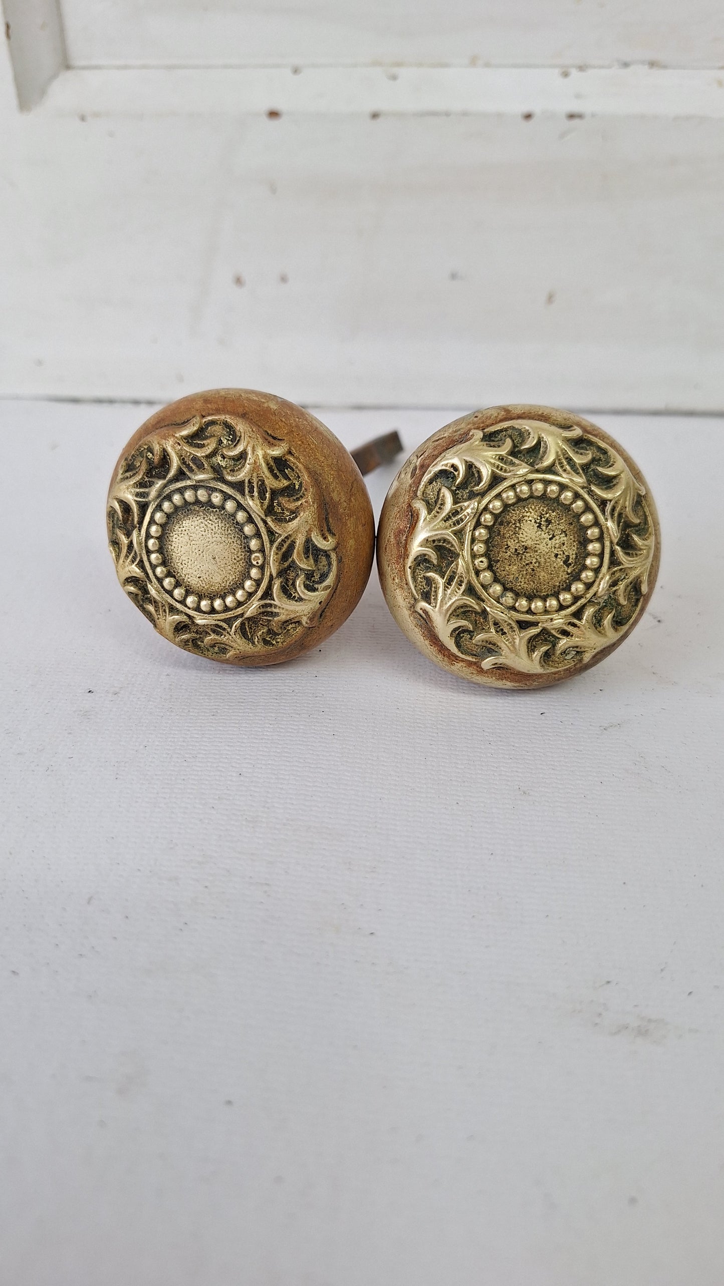 Avallon Design Doorknob Set, Russell Erwin Antique Bronze Door Knobs