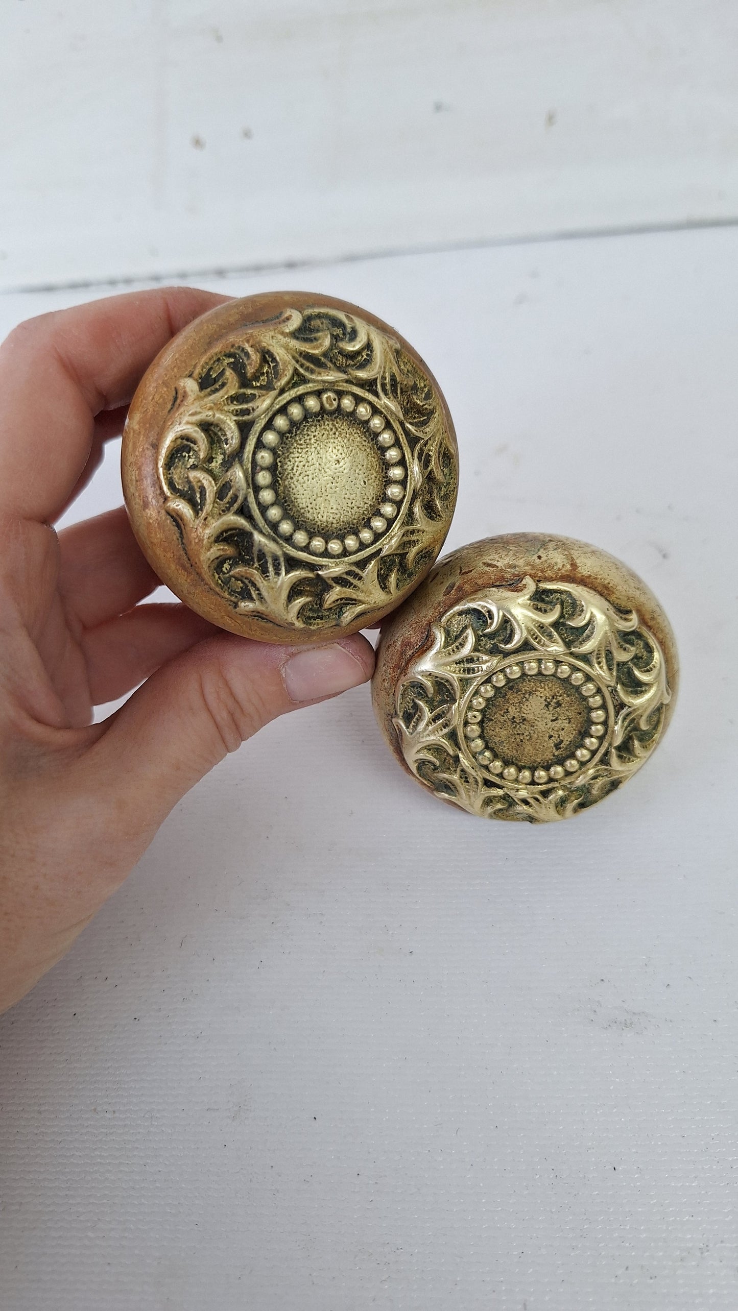 Avallon Design Doorknob Set, Russell Erwin Antique Bronze Door Knobs