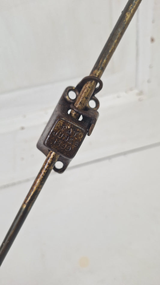 28" Antique Transom Window Operator, Transom Rod Hardware