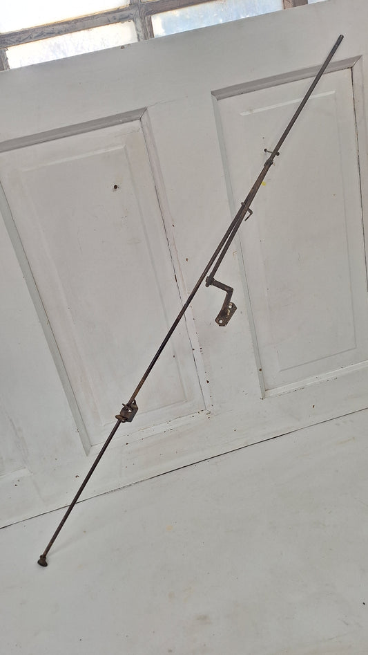 36" Transom Window Rod, Antique Transom Operator Hardware
