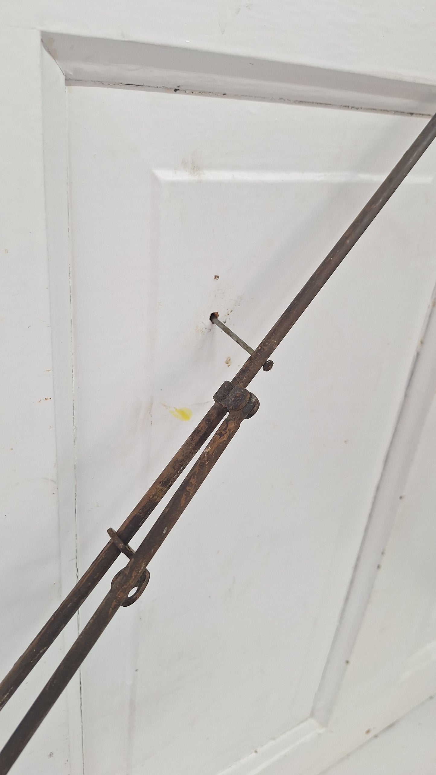 36" Transom Window Rod, Antique Transom Operator Hardware