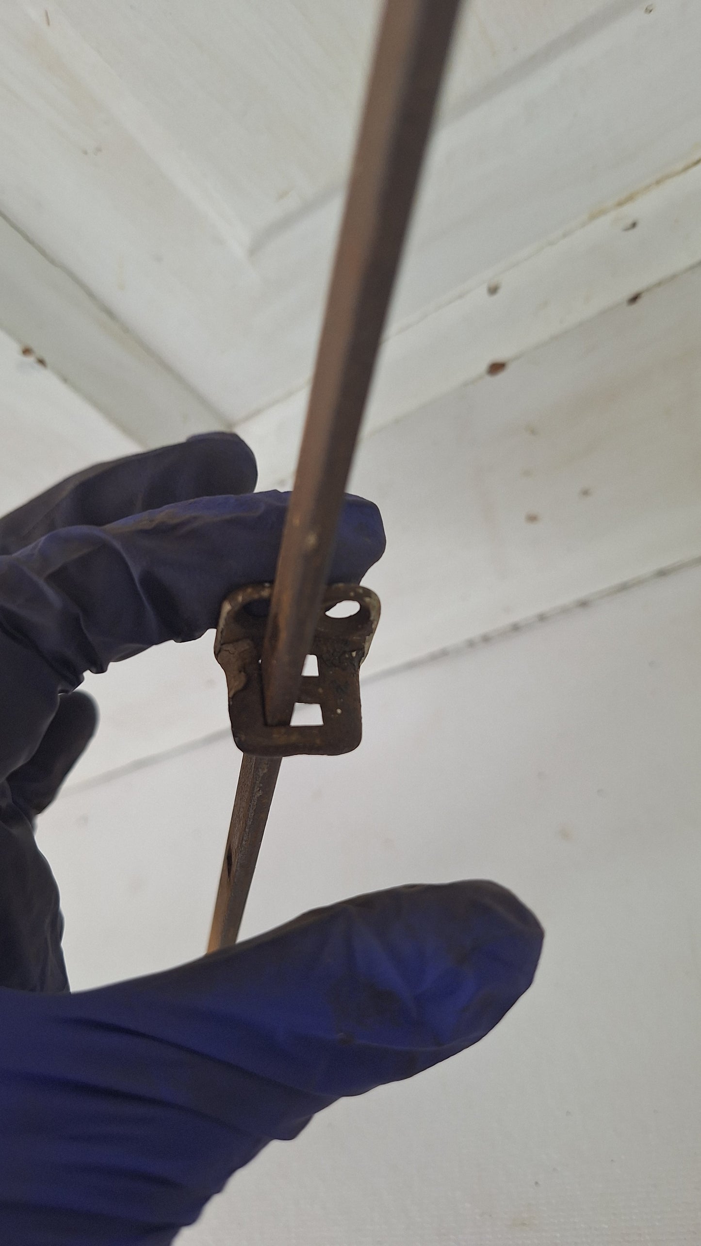 36' Transom Window Flat Style Rod, Antique Transom Operator Hardware