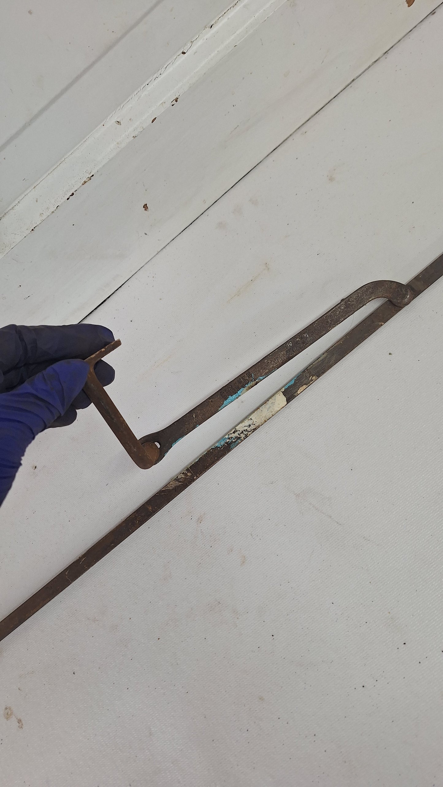 36' Transom Window Flat Style Rod, Antique Transom Operator Hardware