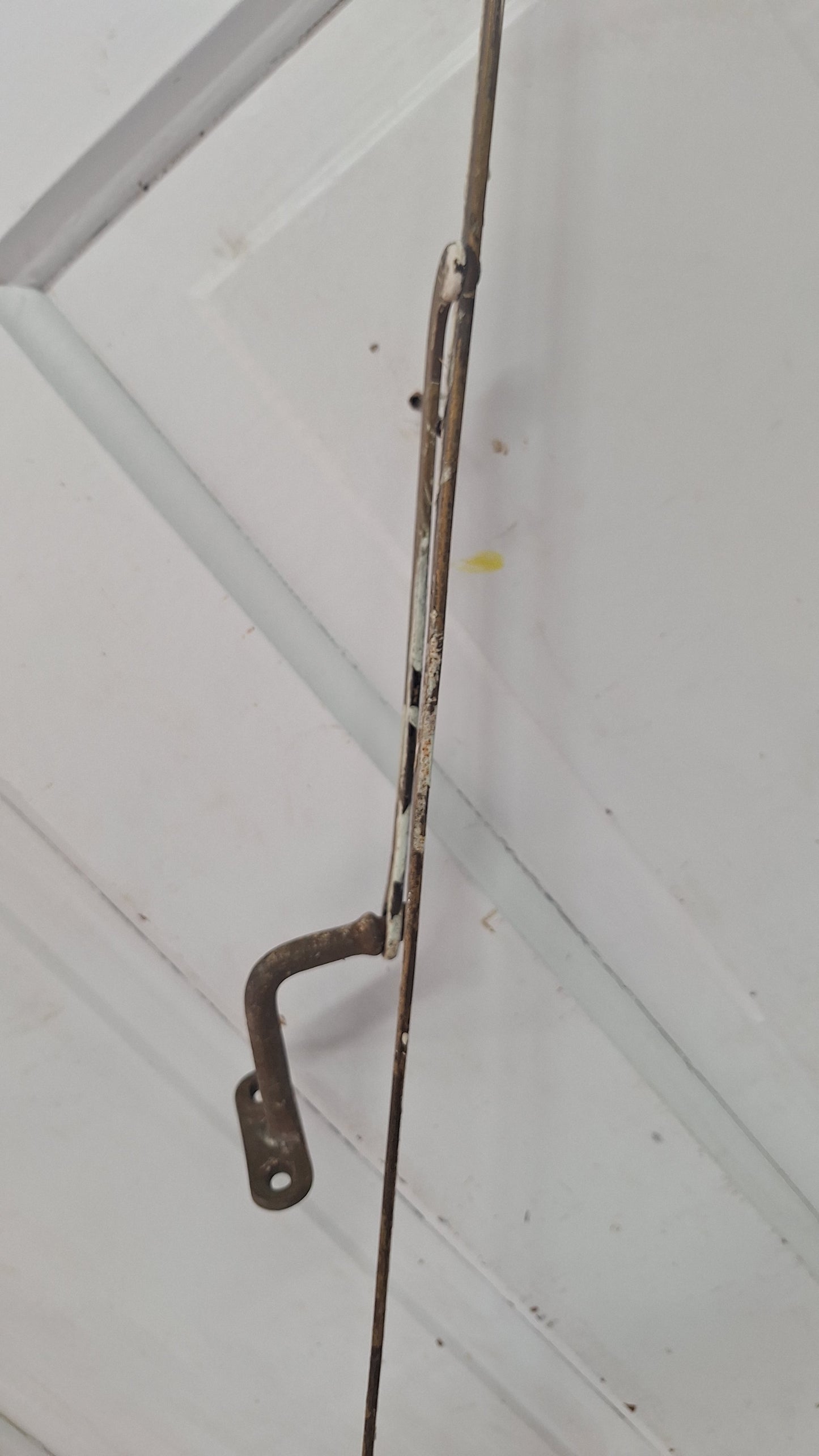 36' Transom Window Flat Style Rod, Antique Transom Operator Hardware