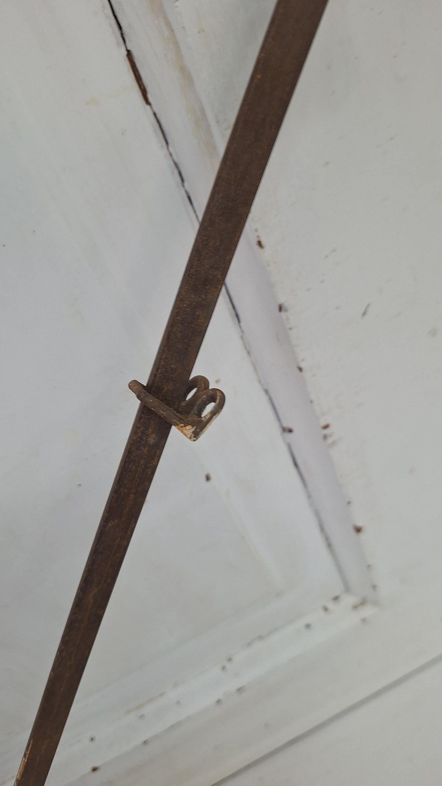 36" Transom Window Flat Style Rod, Antique Transom Operator Hardware