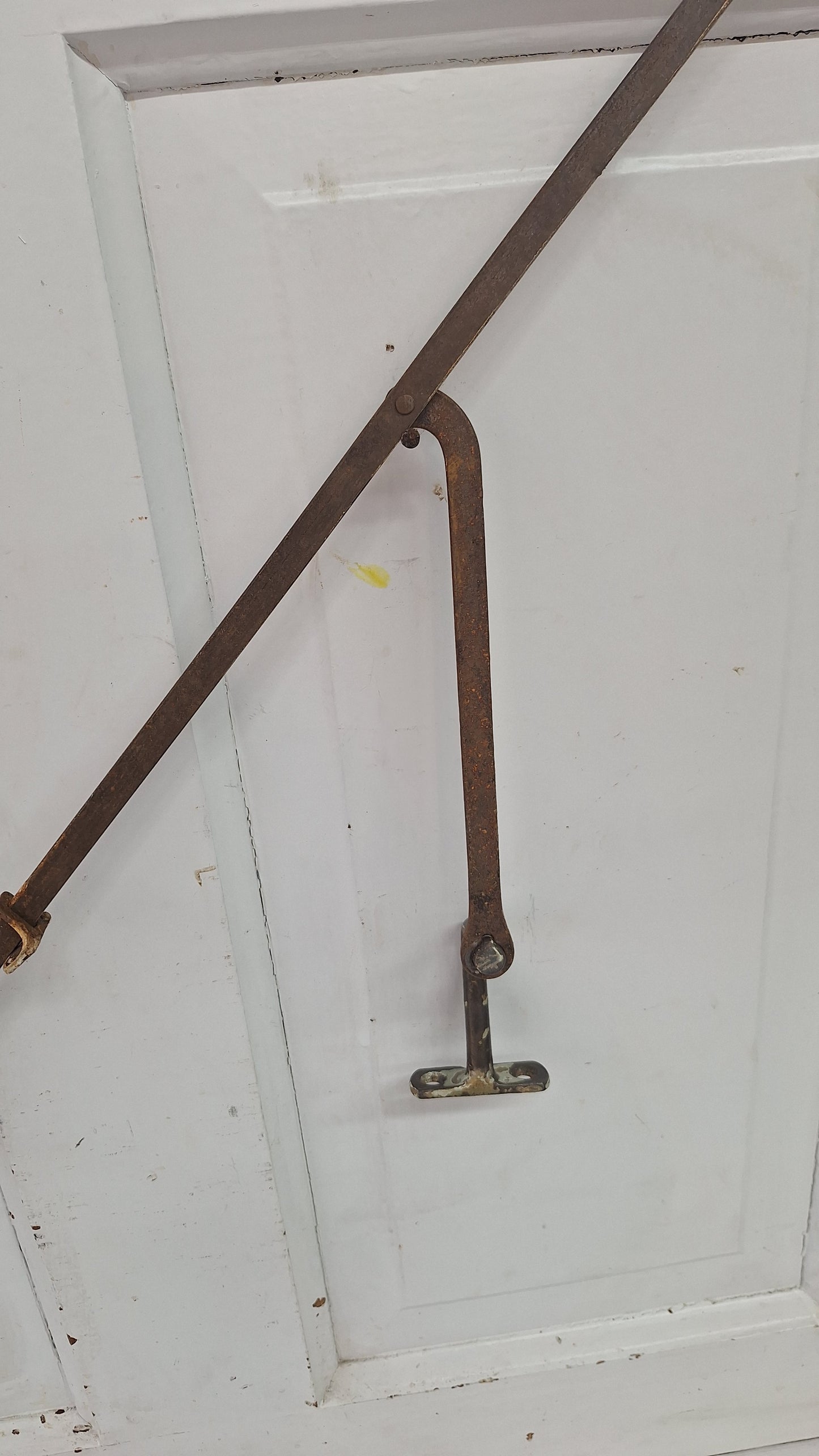 36" Transom Window Flat Style Rod, Antique Transom Operator Hardware