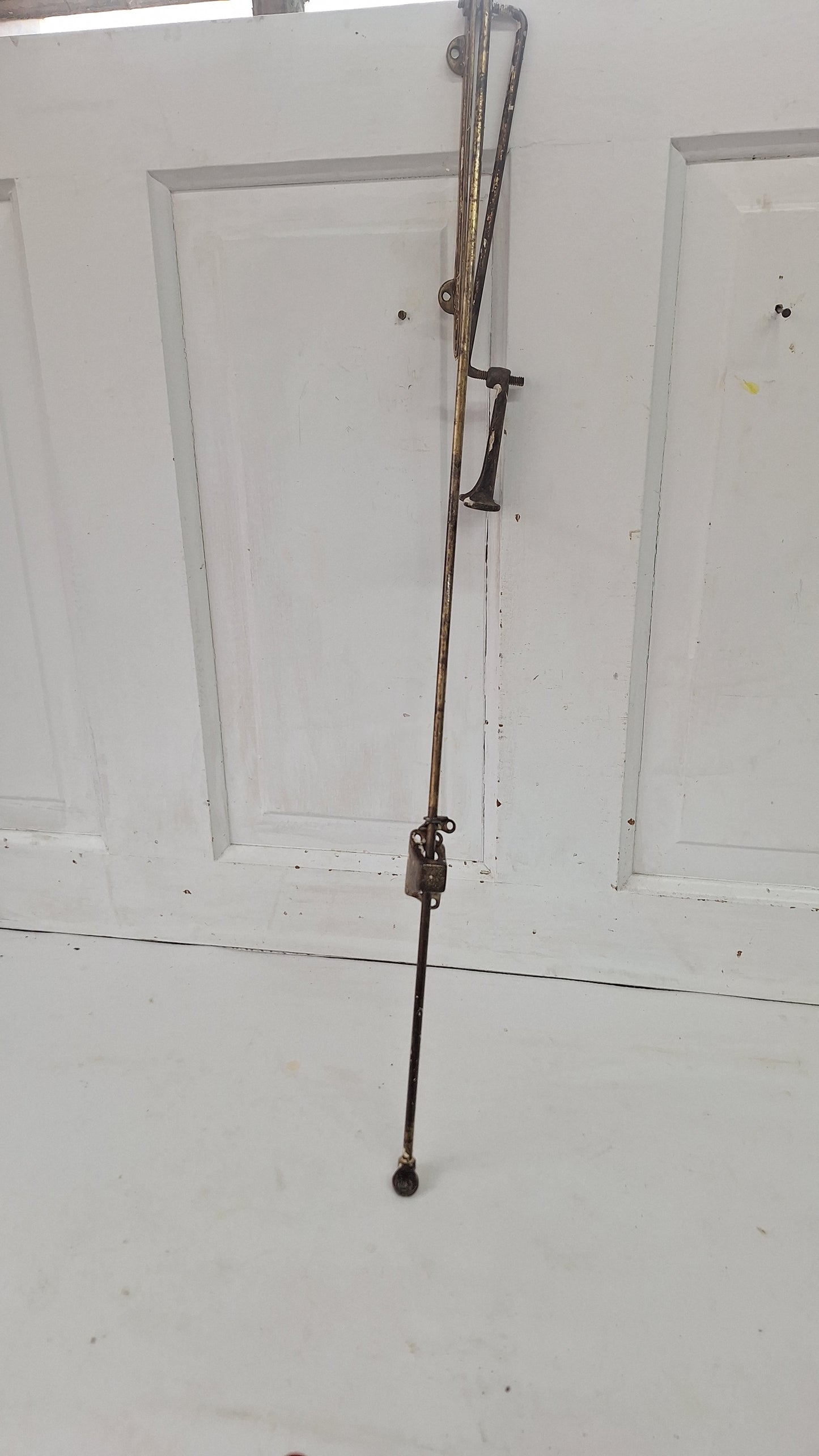 28" Transom Window Opener, Antique Transom Rod Hardware