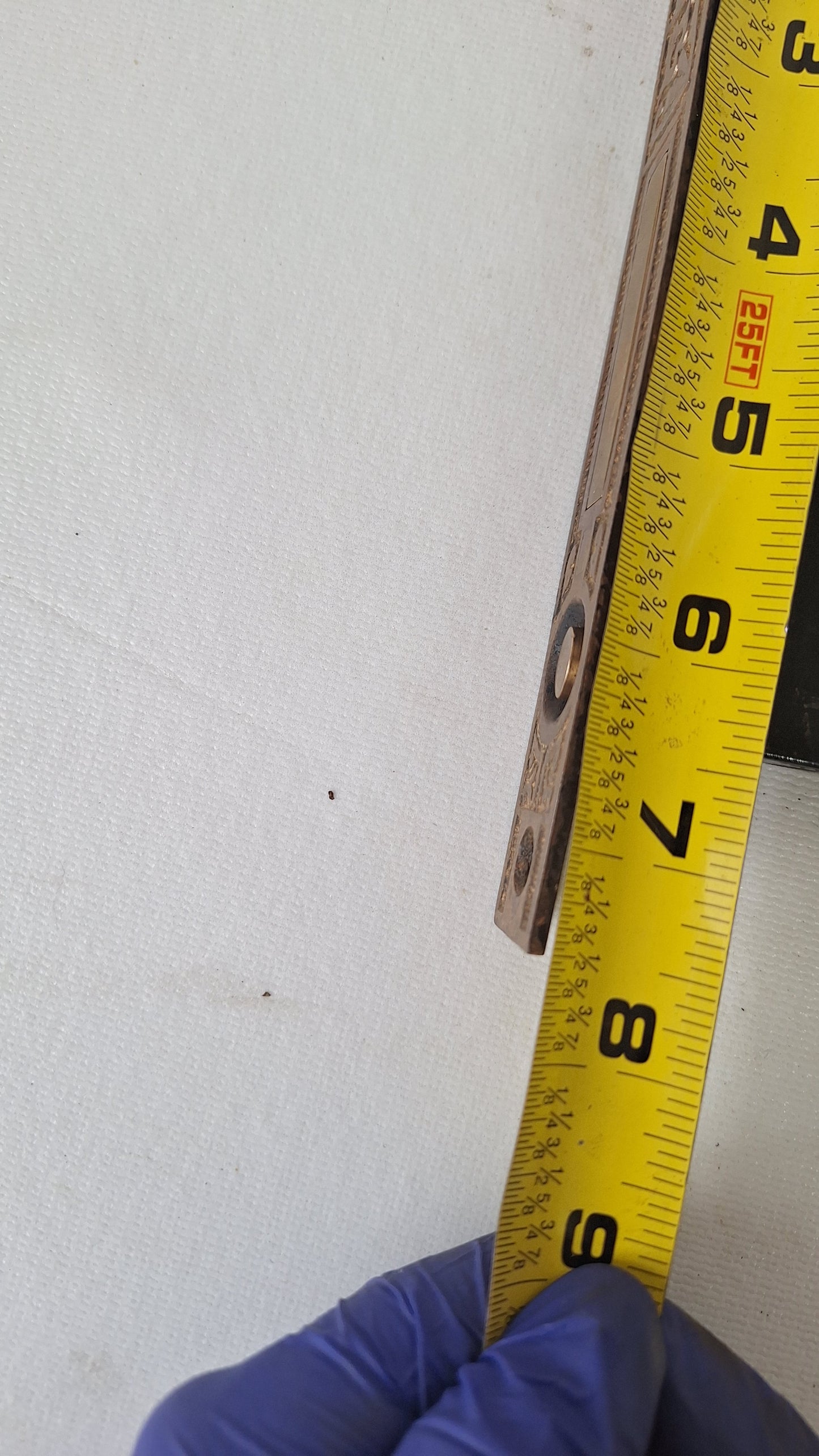 Ornate Double Pocket Door Hardware Set with Key, Eastlake Recessed Door Mortise Locks