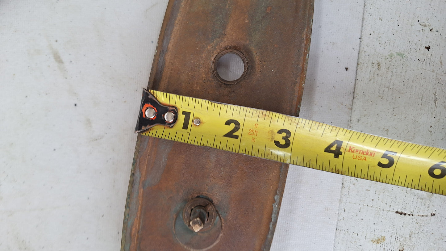 Bronze Knob & Plate Set, Front Door Knobs and Backplates with Cylinder Lock