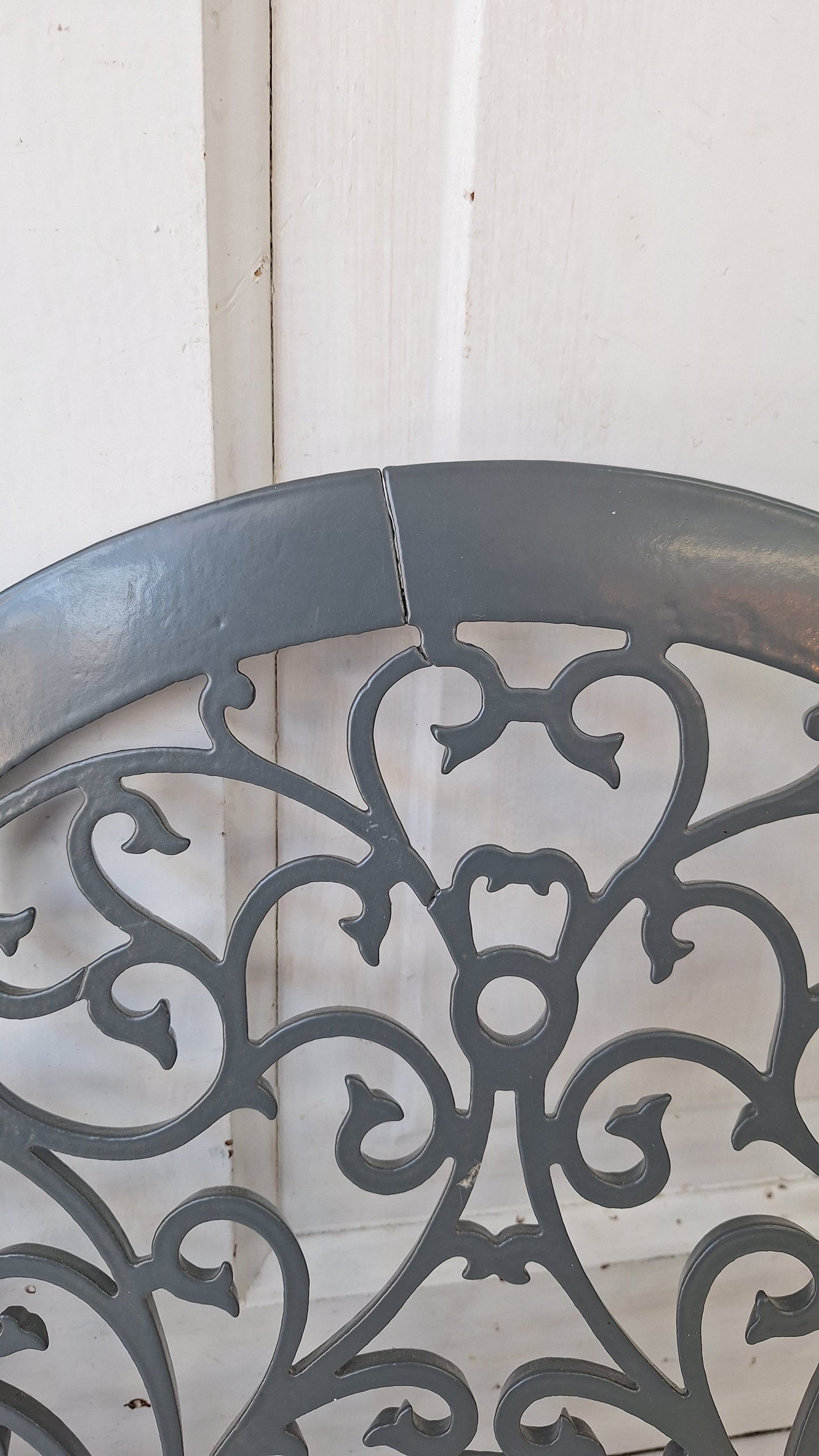 Victorian Era Arched Wall Vent Cover, Antique Heat Register Iron Grate