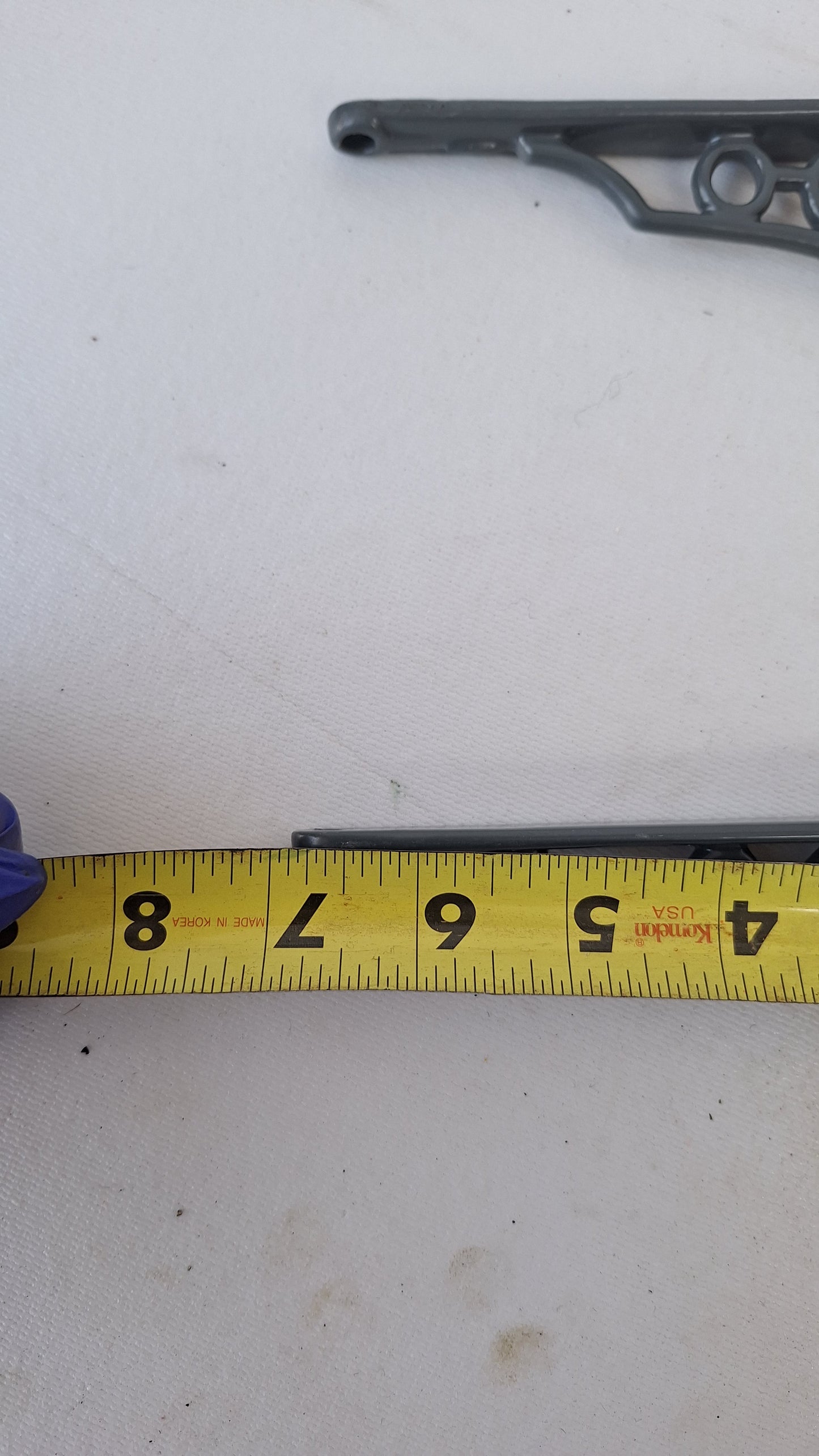 Two 5 x 7 Cast Iron Shelf Brackets, Antique Iron Shelf Supports