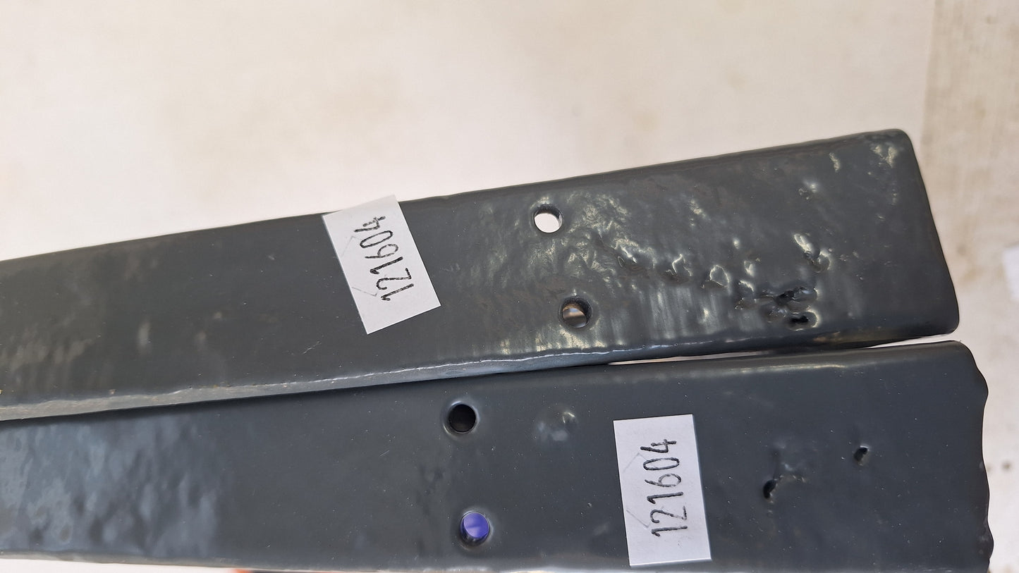 8 x 10 Antique Cast Iron Shelf Brackets, Floral Design Victorian Shelf Supports