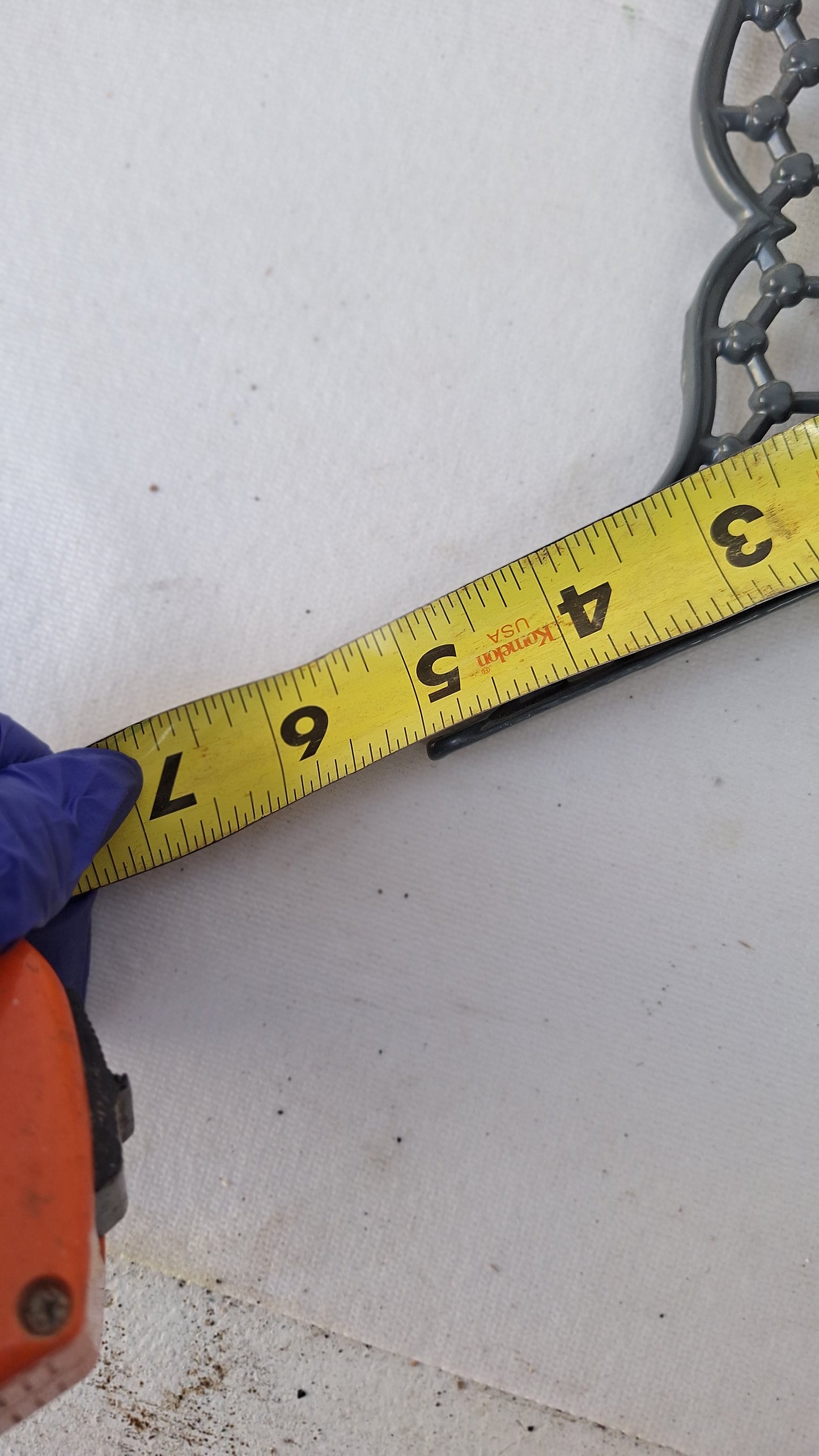 Pair of 5 x 7 Cast Iron Shelf Brackets, Antique Iron Shelf Supports