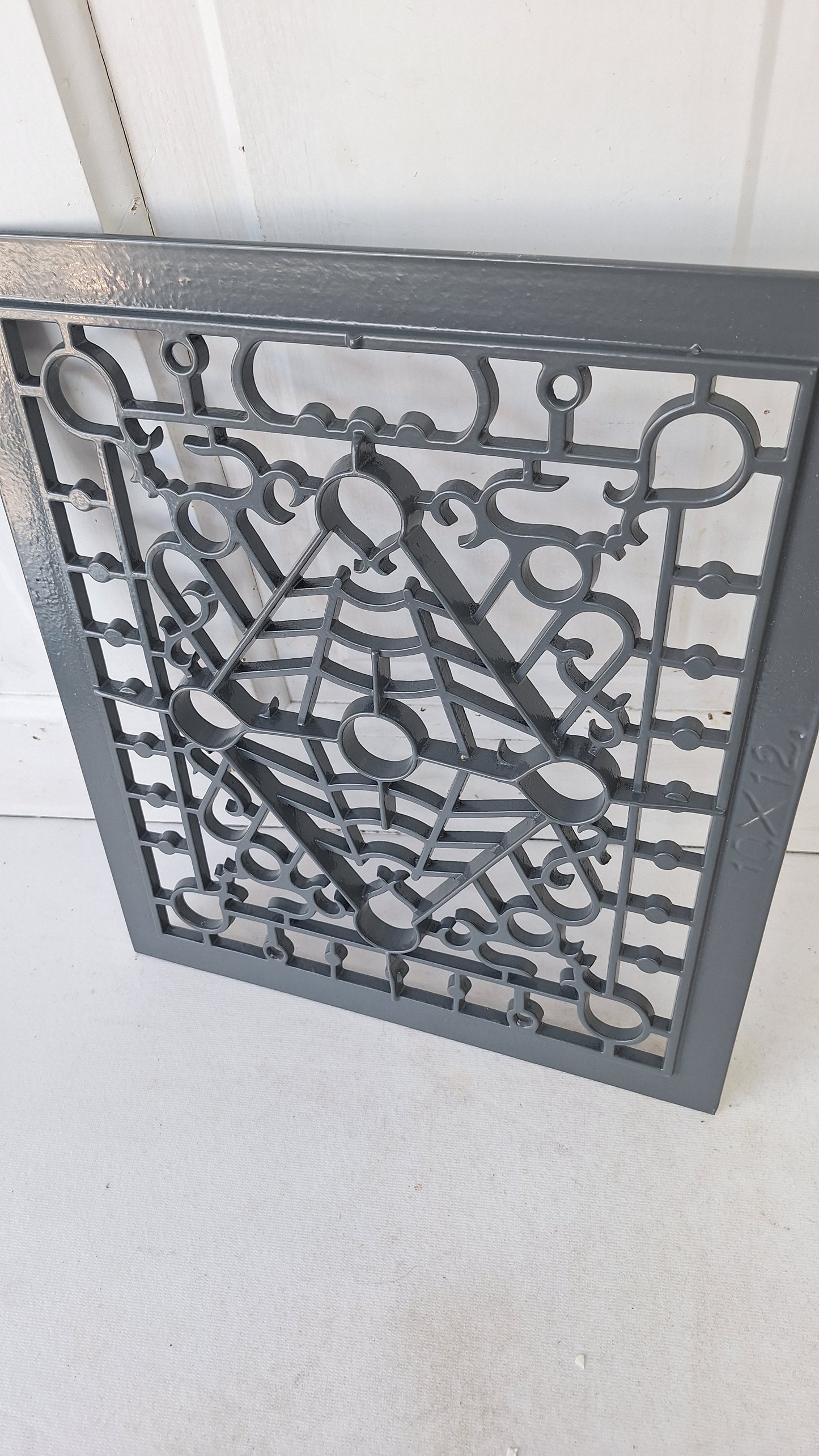 12 x 14 Lattice Iron Grate Floor, Register Cover Vent Cover