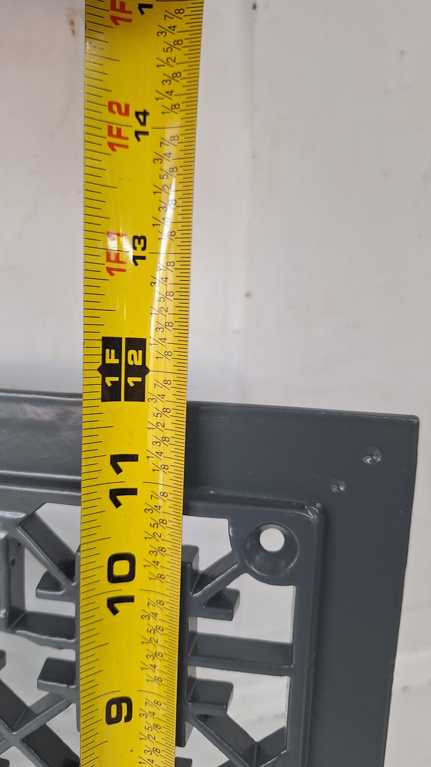 12 x 10 Lattice Cast Iron Floor Grate, Register Vent Cover