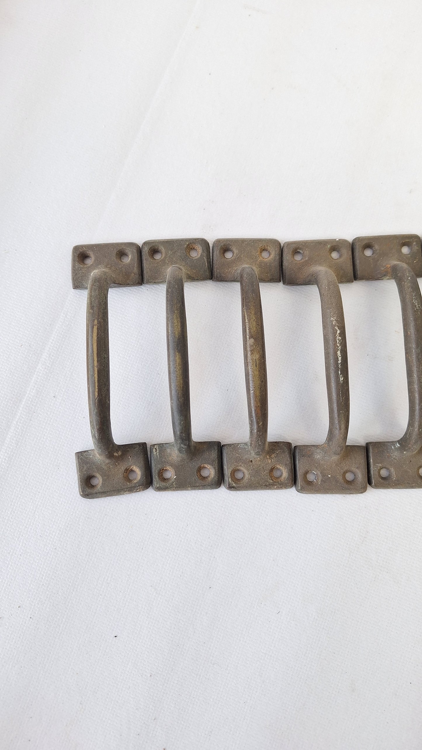 14 Bronze Antique Window Handles, Window Sash Pulls