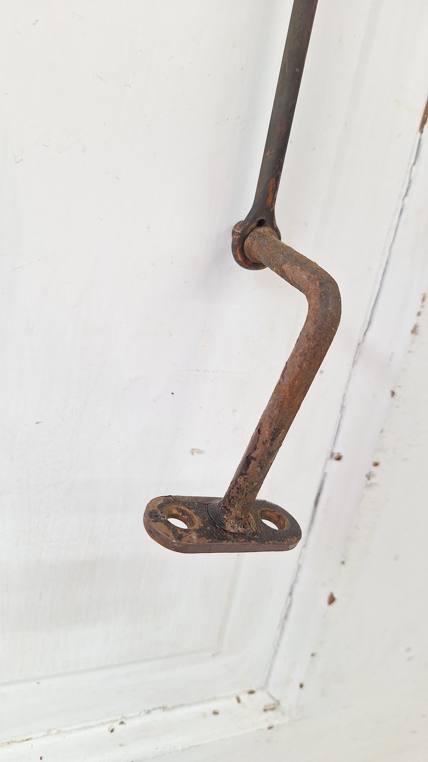 36" Transom Window Flat Style Rod, Antique Transom Operator Hardware