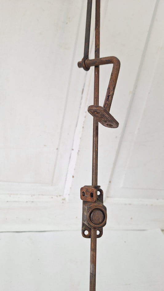 36" Transom Window Flat Style Rod, Antique Transom Operator Hardware