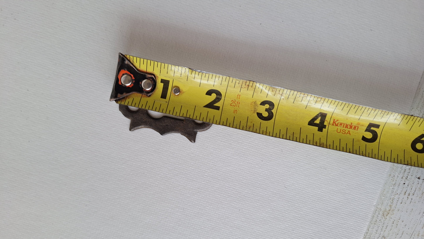 Antique Cast Iron Keyhole Cover, Simple Iron Key Hole Escutcheon