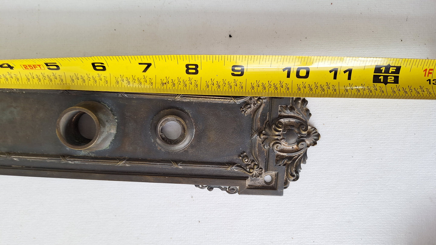Lion's Head Large Solid Bronze Entry Backplate