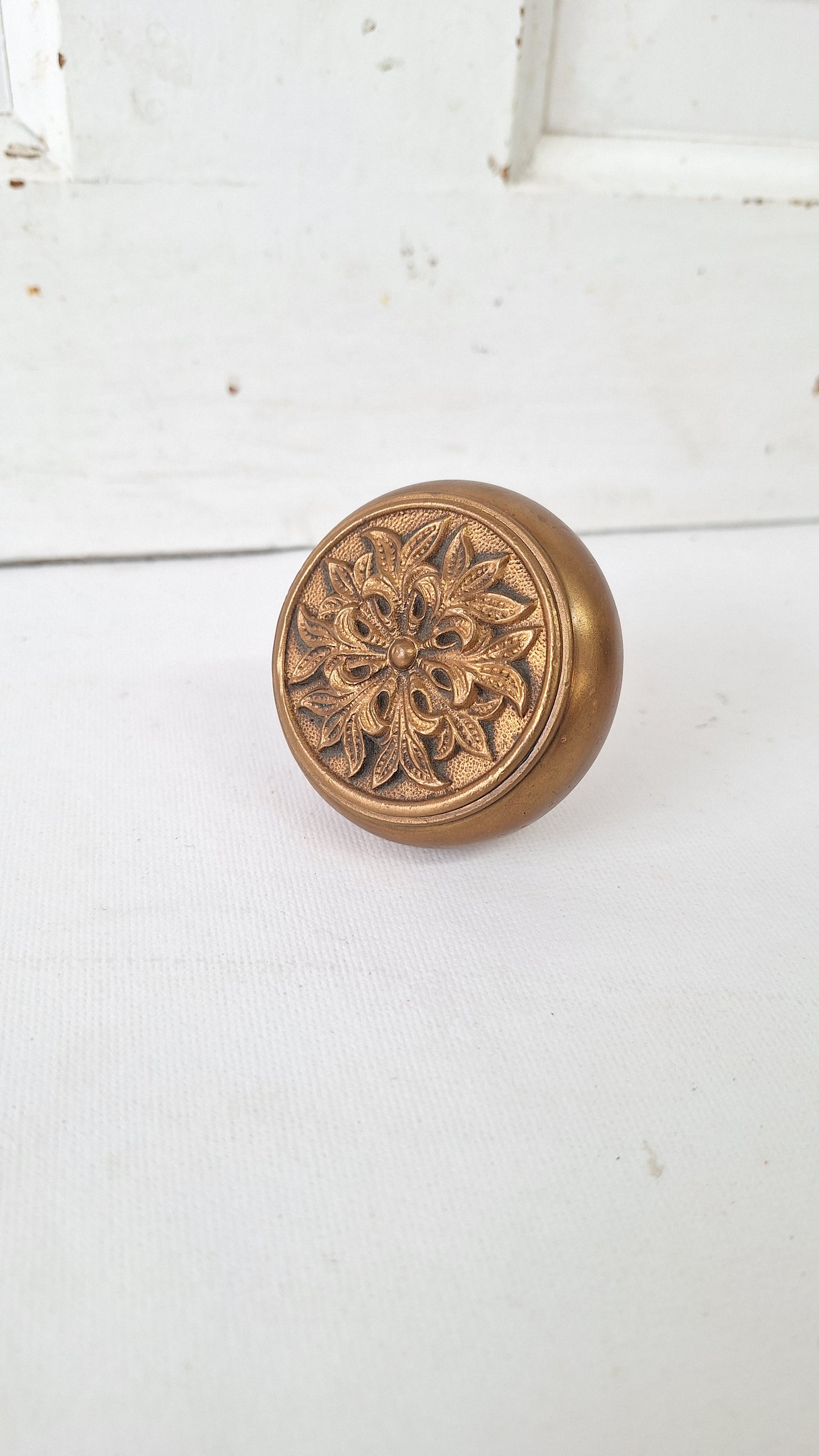 Petunia Doorknob In Bronze by Penn Hardware, Antique Entry Doorknob