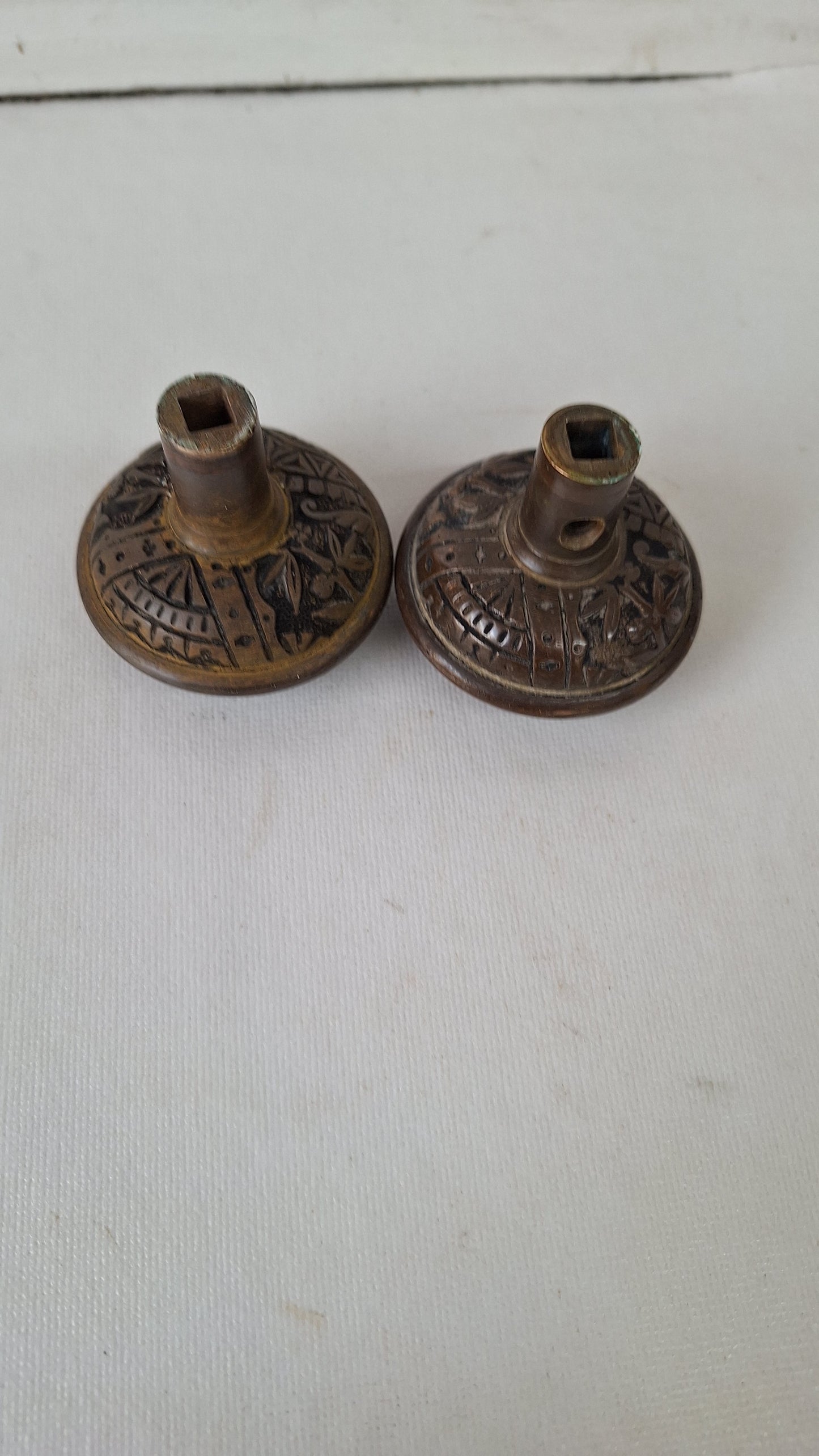 Eastlake 'Oriental' Pattern by Branford DoorKnobs, Victorian Door Knob Set