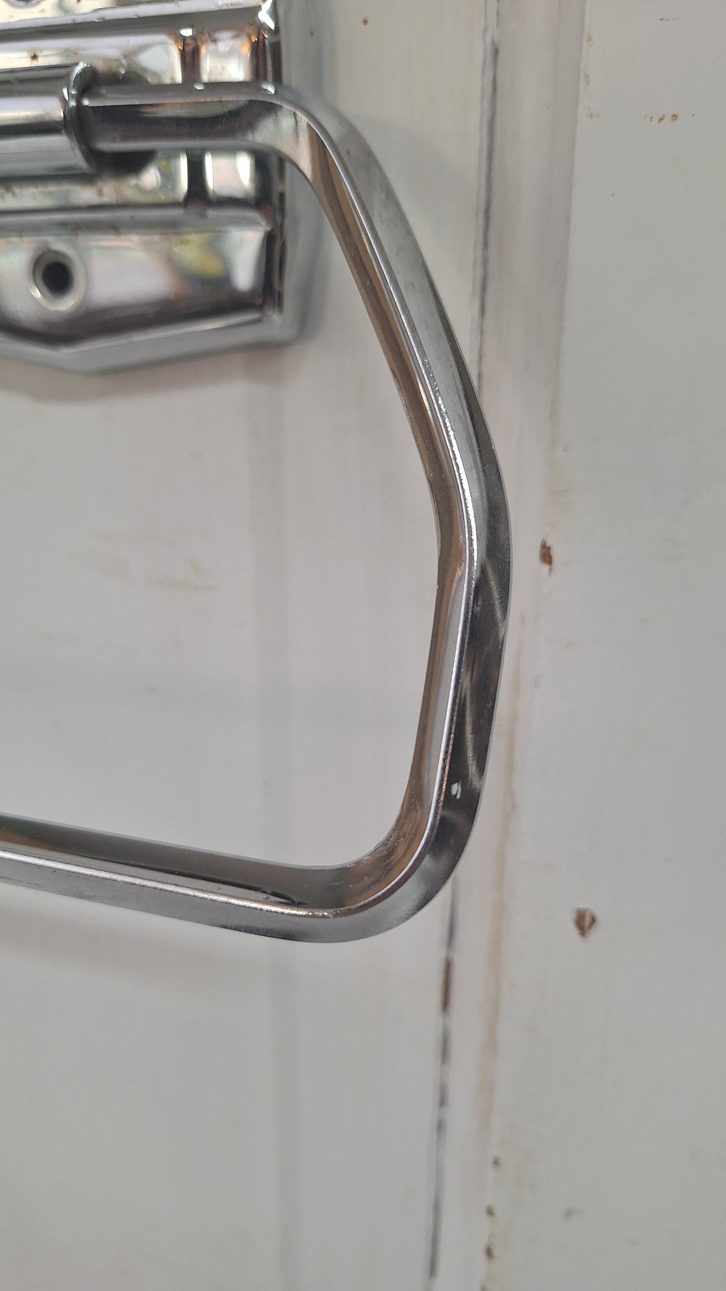Vintage Fairfield Autoyre Hand Towel Ring, Chrome Towel Rack
