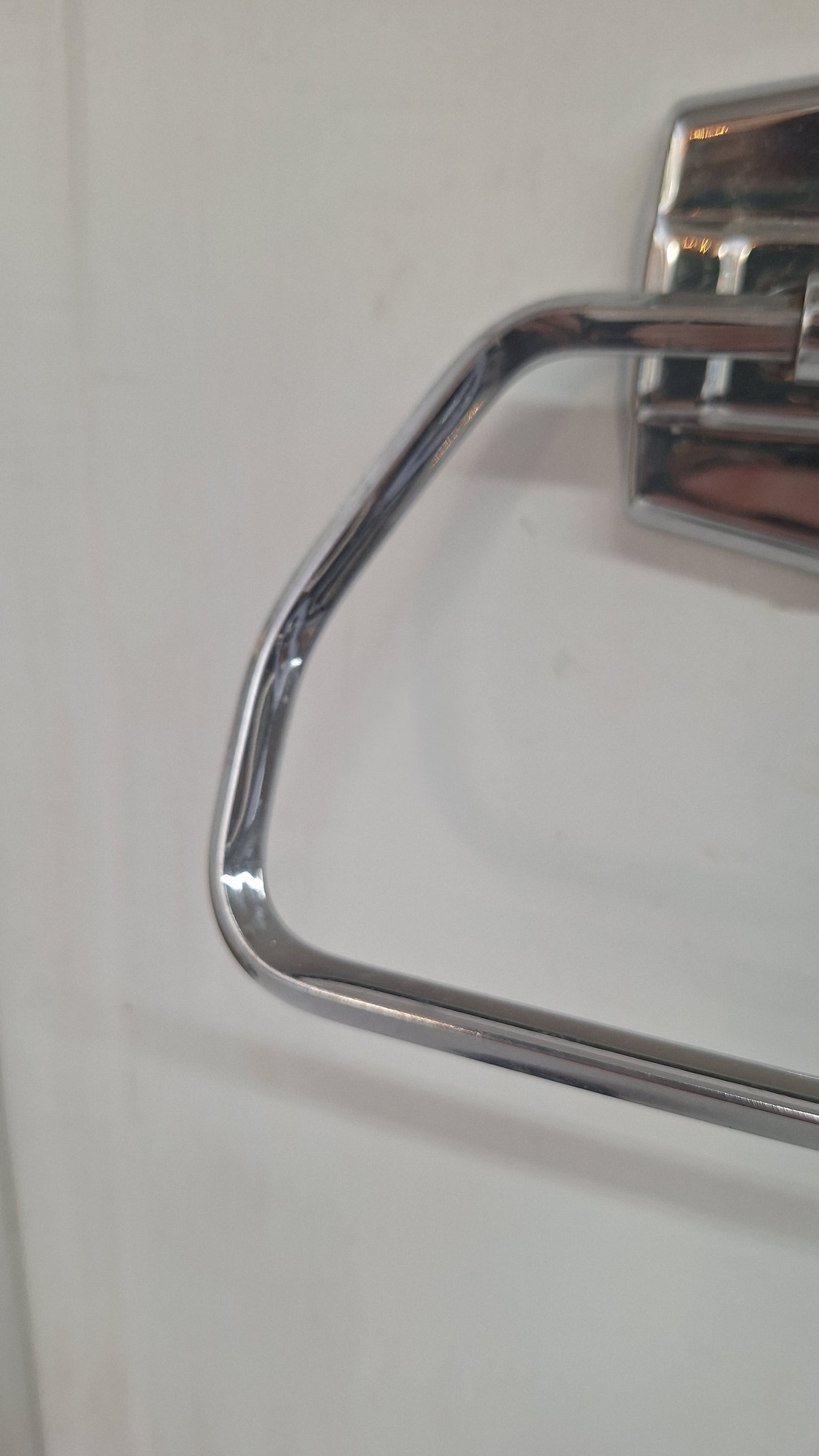 Vintage Fairfield Autoyre Hand Towel Ring, Chrome Towel Rack