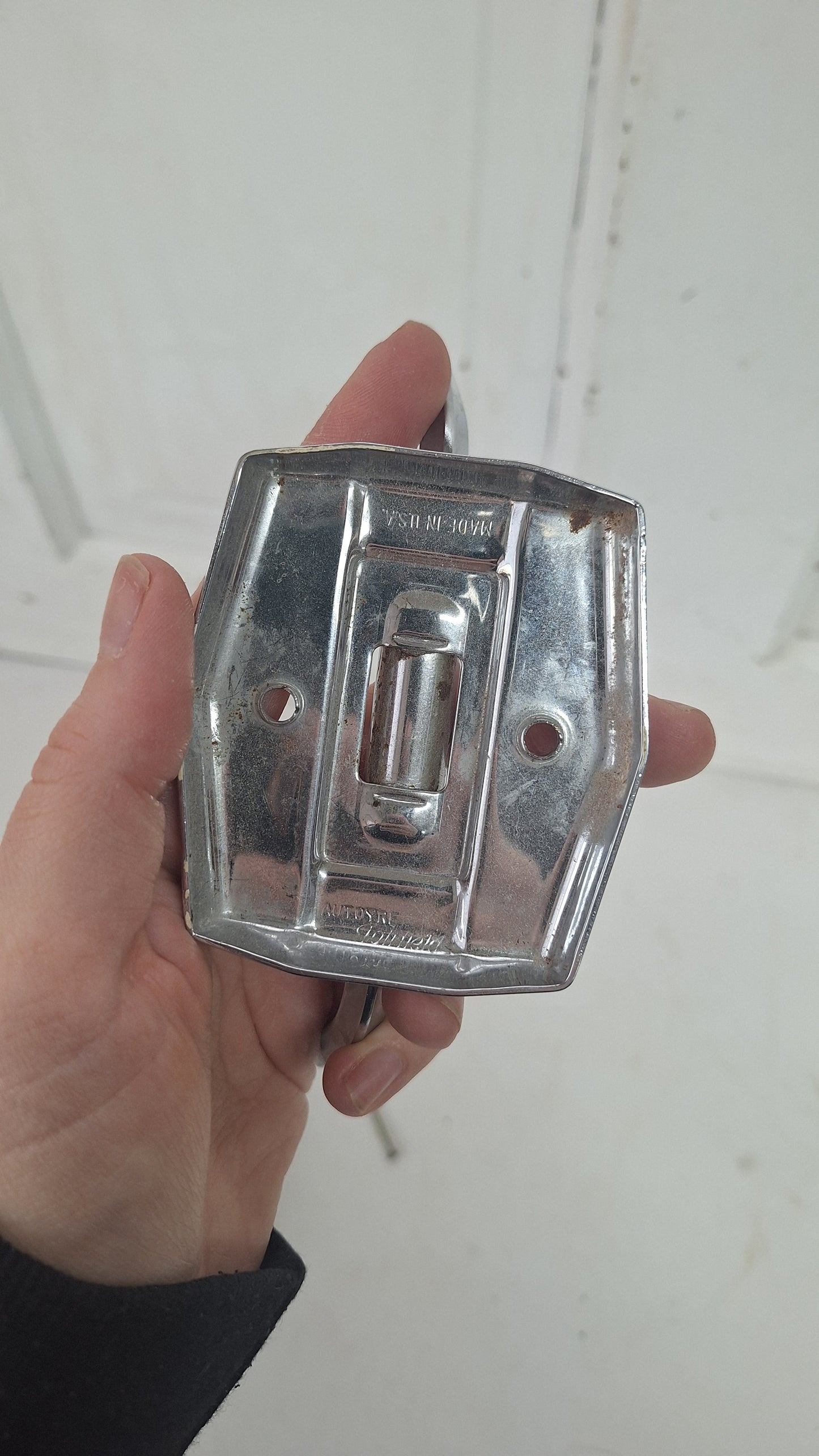 Vintage Fairfield Autoyre Hand Towel Ring, Chrome Towel Rack