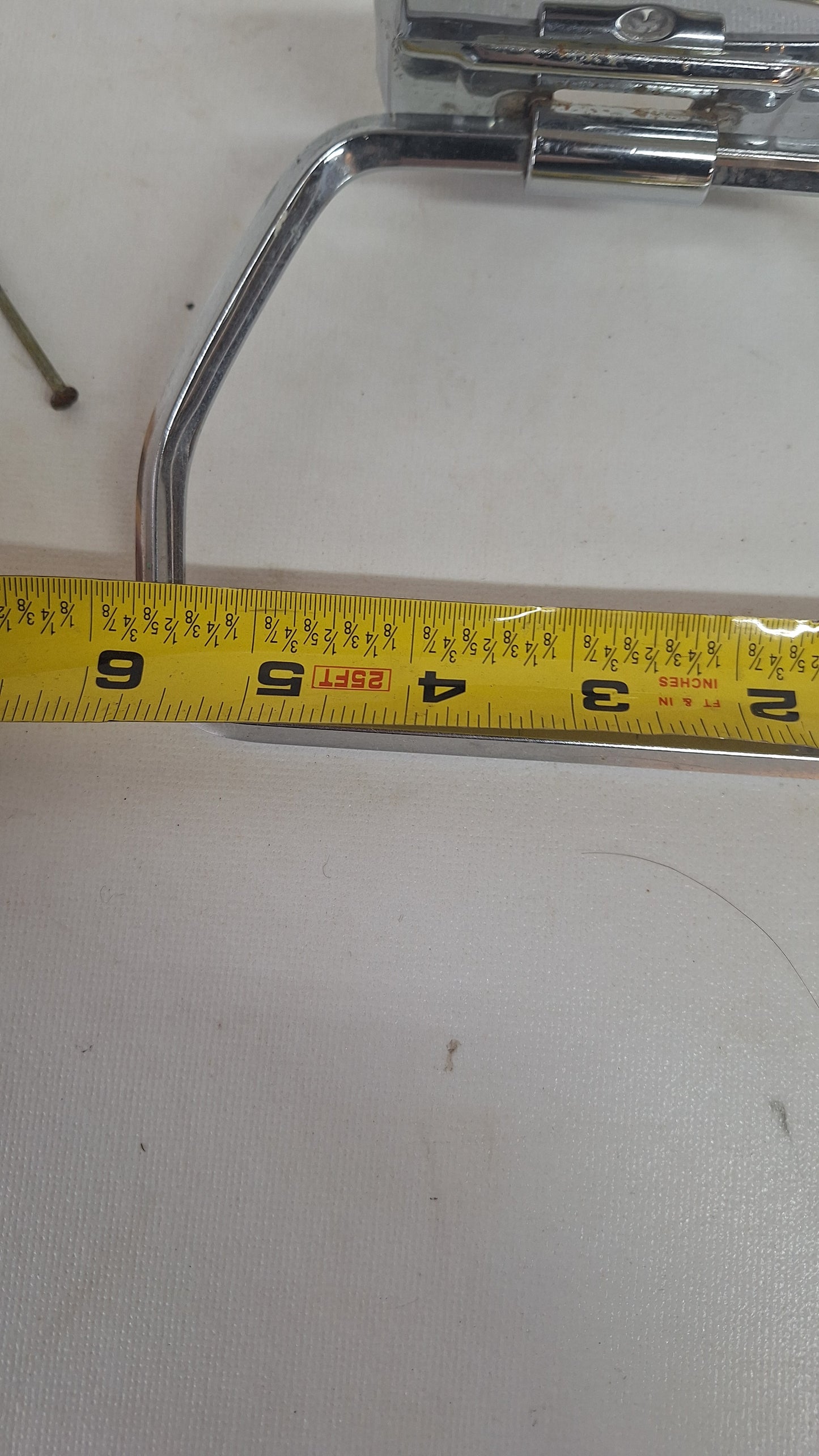 Vintage Fairfield Autoyre Hand Towel Ring, Chrome Towel Rack